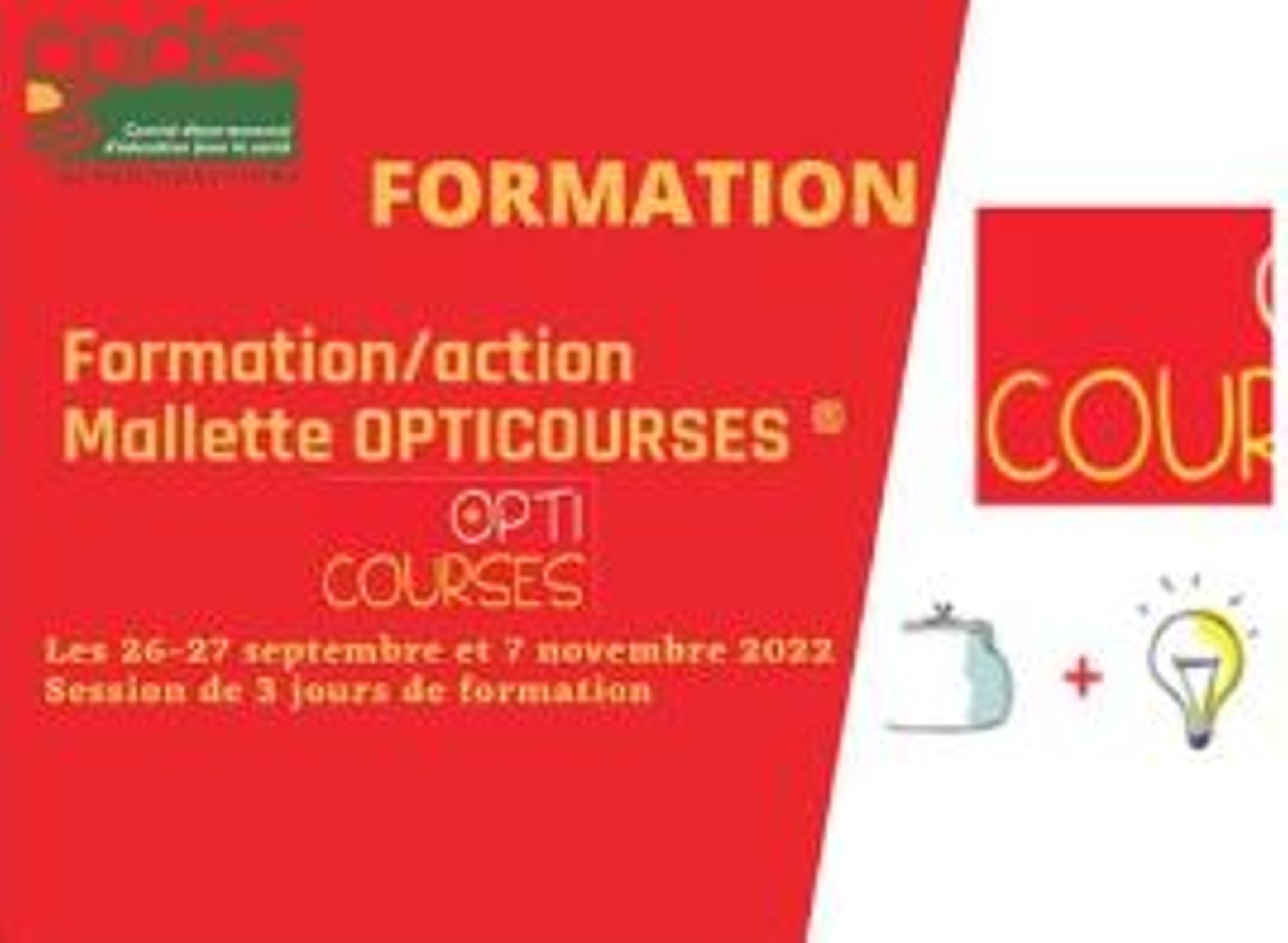 Formation/action Mallette OPTICOURSES ®