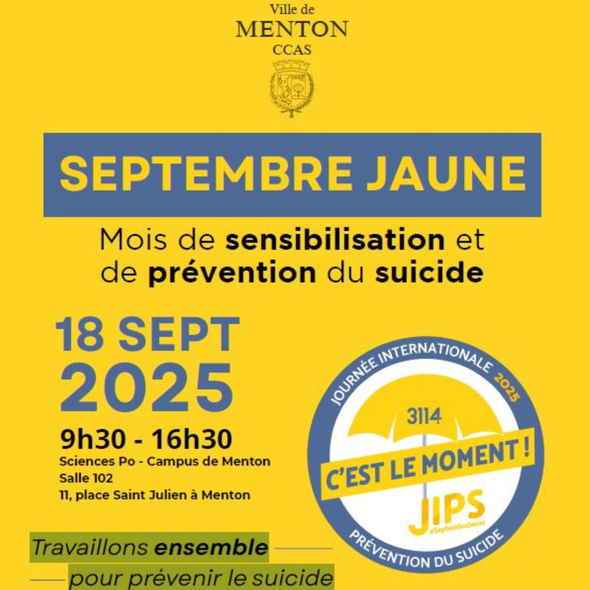 Septembre Jaune - Menton