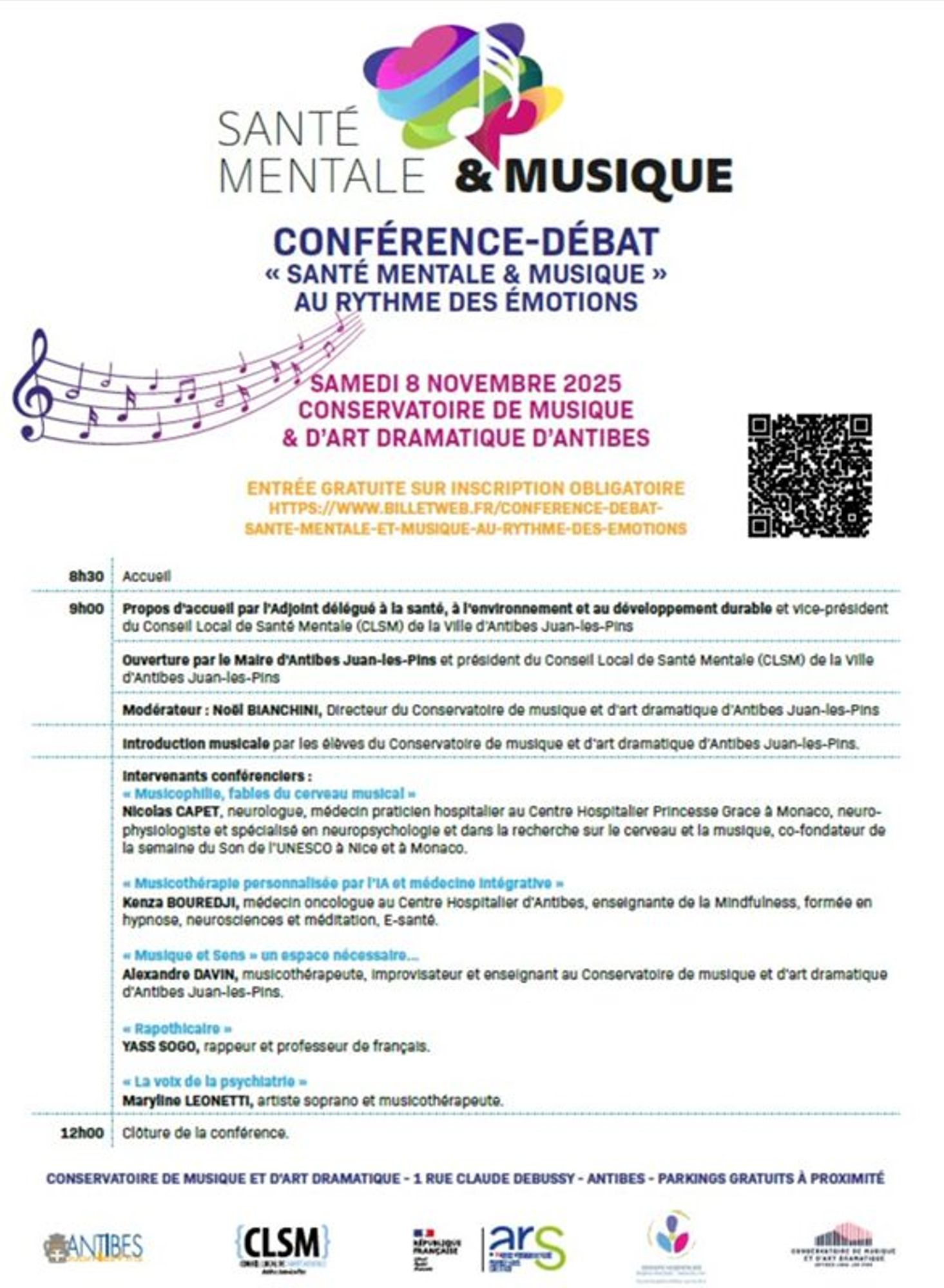 Conférence-débat « Santé Mentale et Musique»