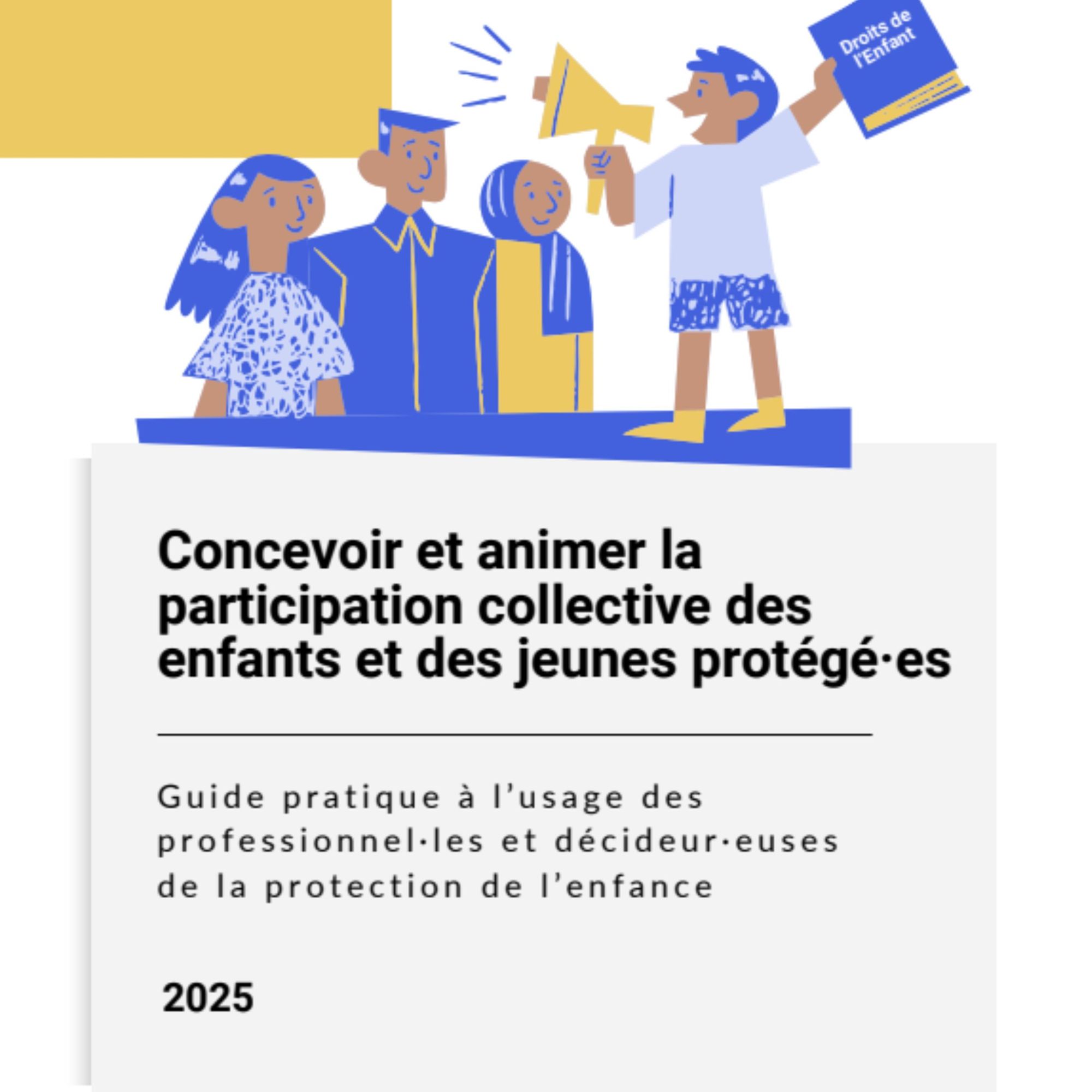 Concevoir et animer la participation collective des enfants et des jeunes protégé·es