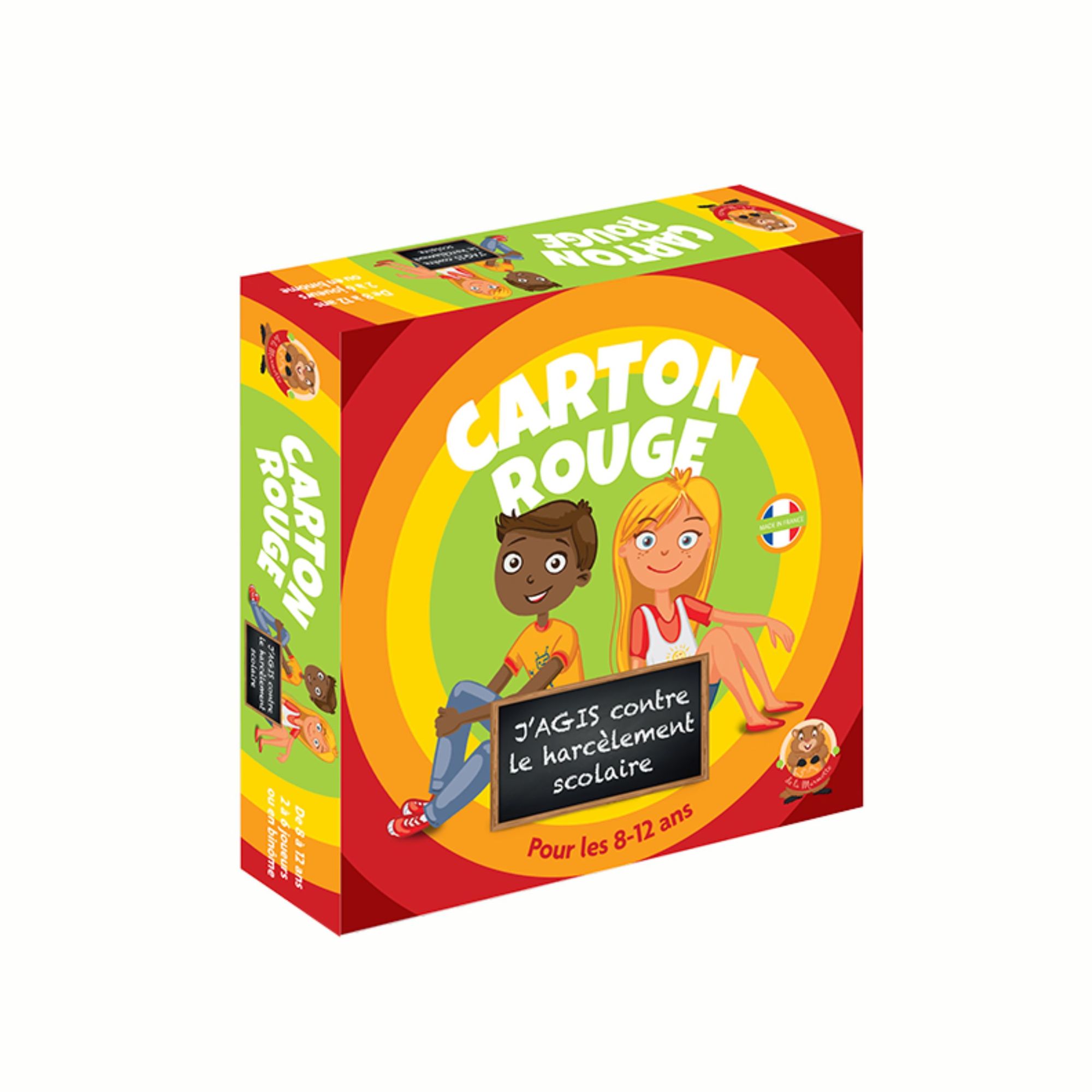 Carton rouge. J'agis contre le harcèlement scolaire