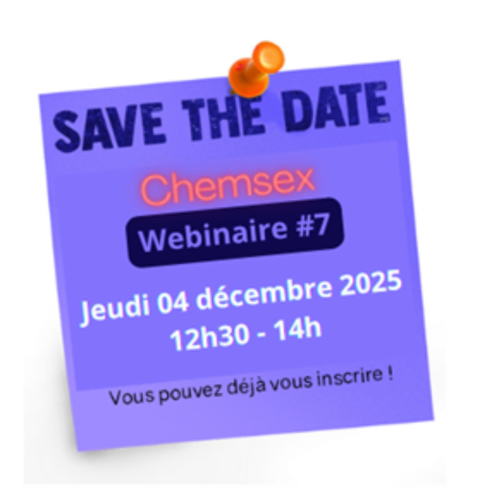 Webinaire : Le Chemsex dans les Lieux de Consommation Sexuelle : spécificités des pratiques et du travail de repérage précoce et intervention brève auprès des usagers (RPIB)