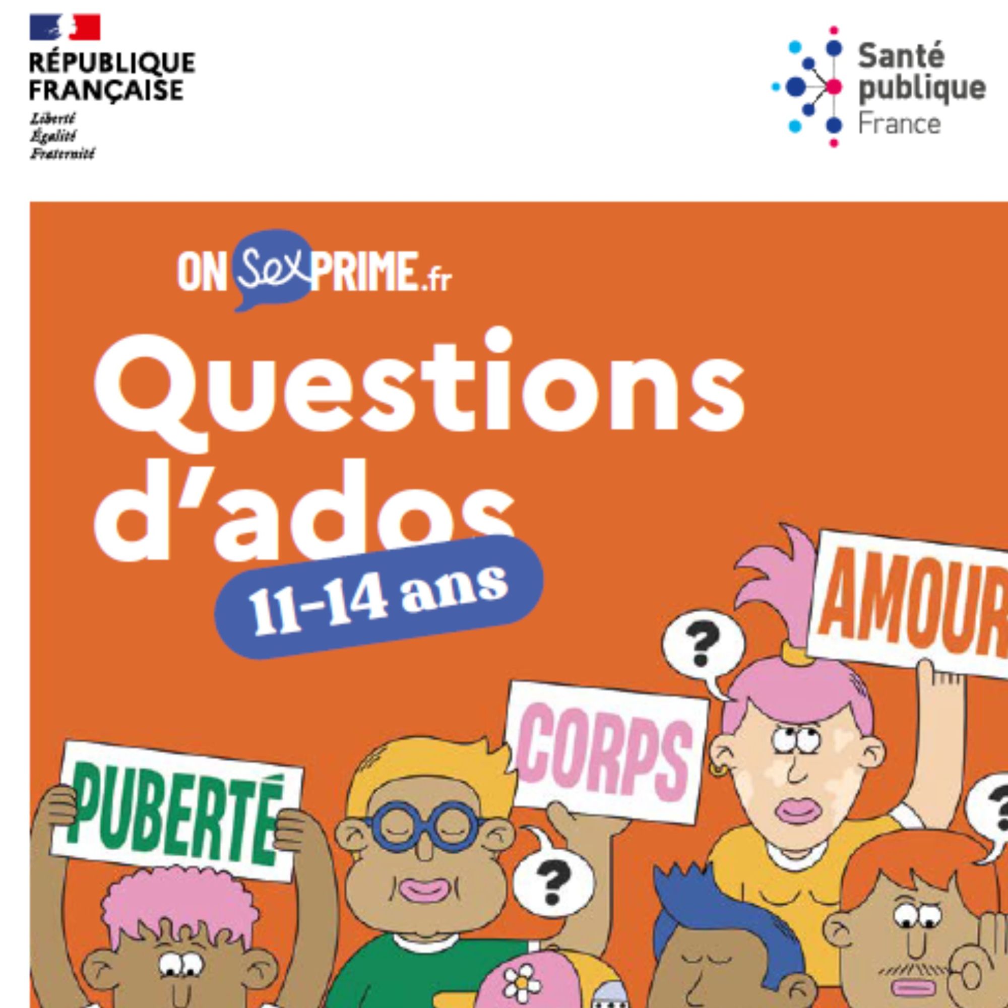 Questions d'ados 11-14 ans