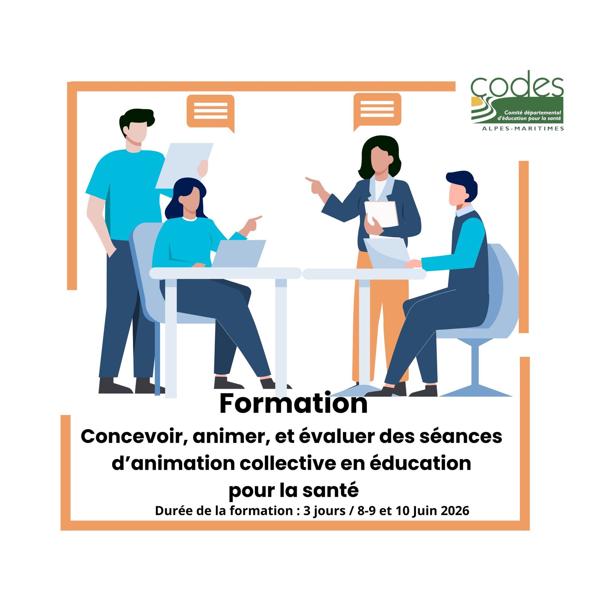 Concevoir, animer et évaluer des séances d'animation collective en éducation pour la Santé
