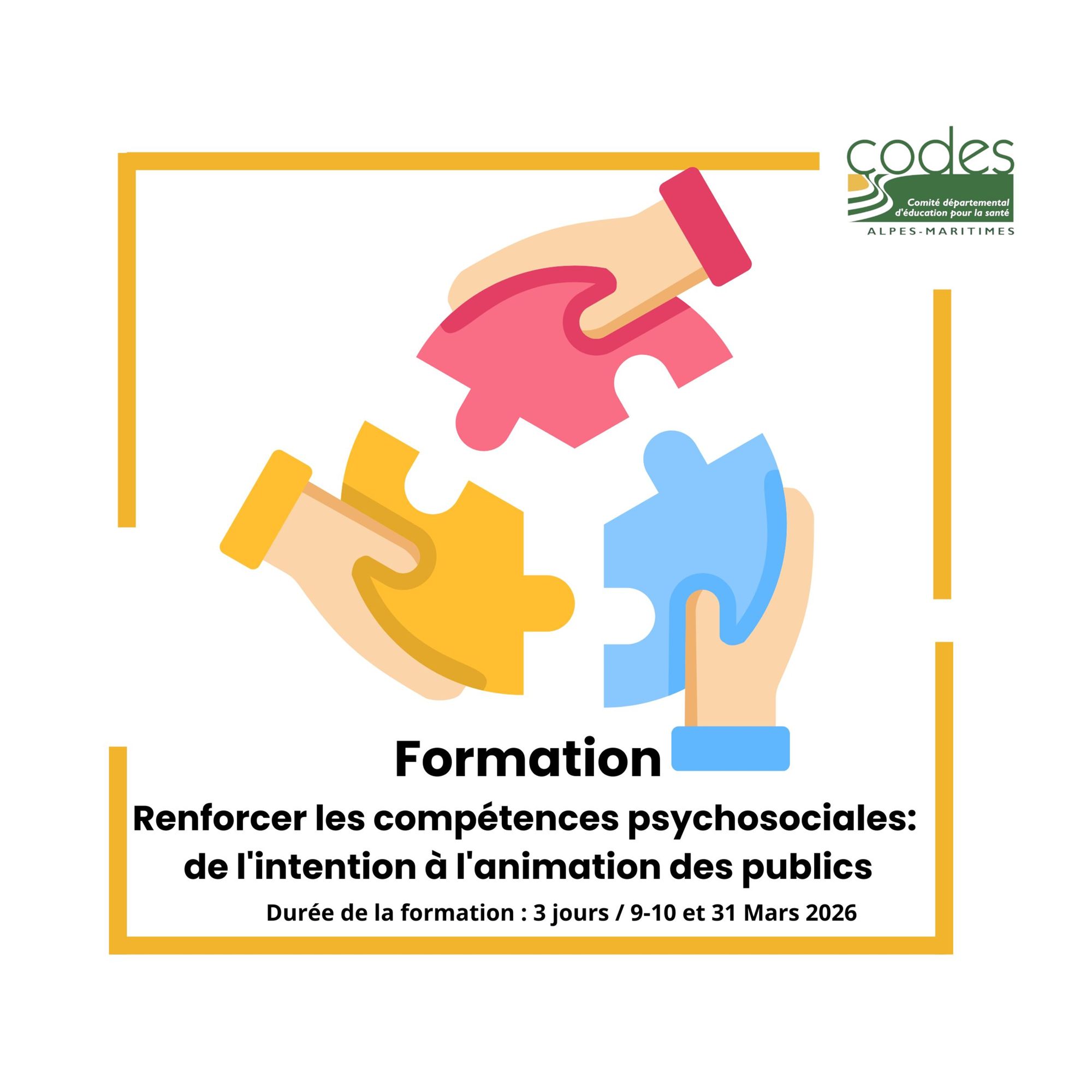 Renforcer les compétences psychosociales : de l'intention à l'animation auprès des publics