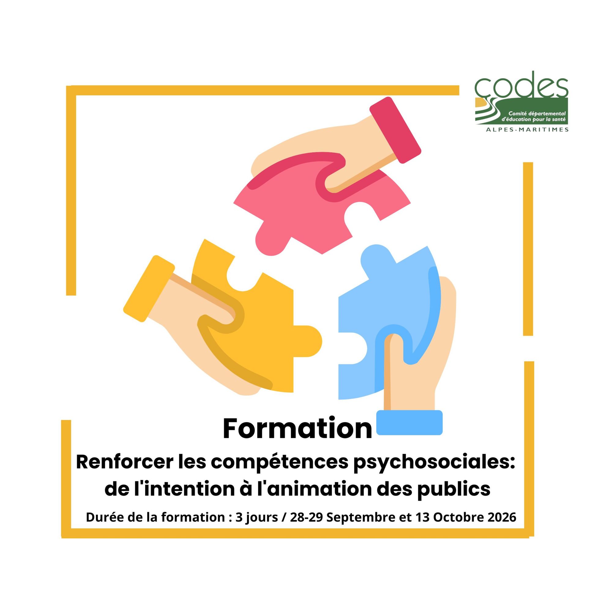 Renforcer les compétences psychosociales : de l'intention à l'animation auprès des publics