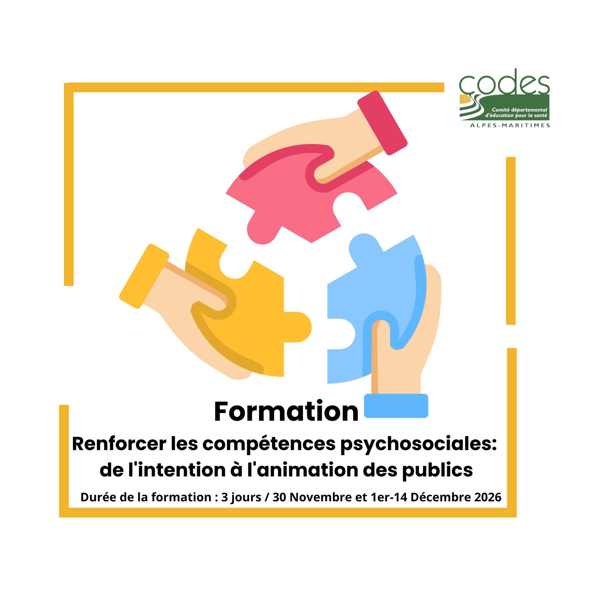 Renforcer les compétences psychosociales : de l'intention à l'animation auprès des publics