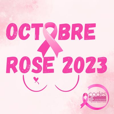 En octobre, le CODES 06 passe au rose !
