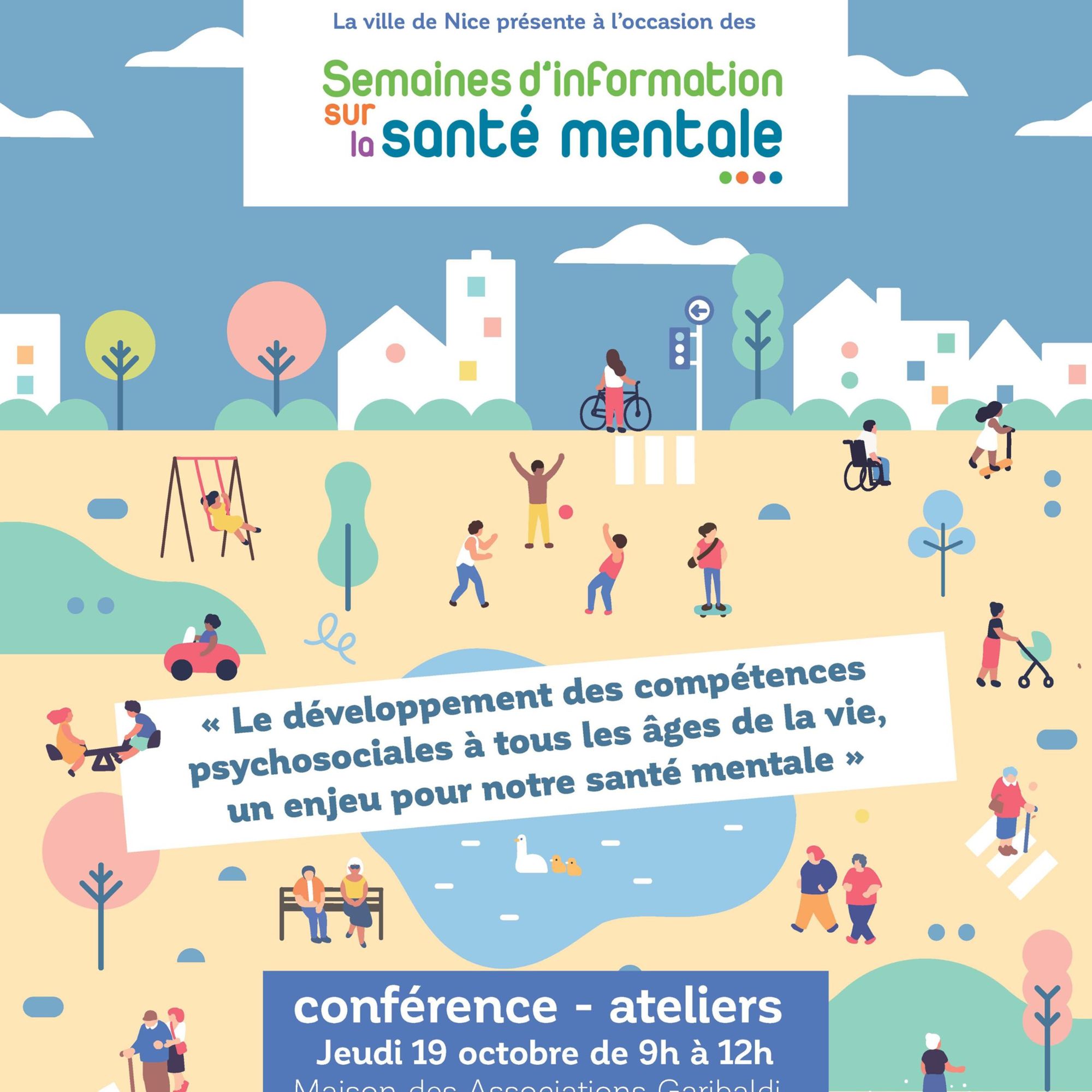 Conférence "Le développement des compétences psychosociales, un enjeu de santé mentale"