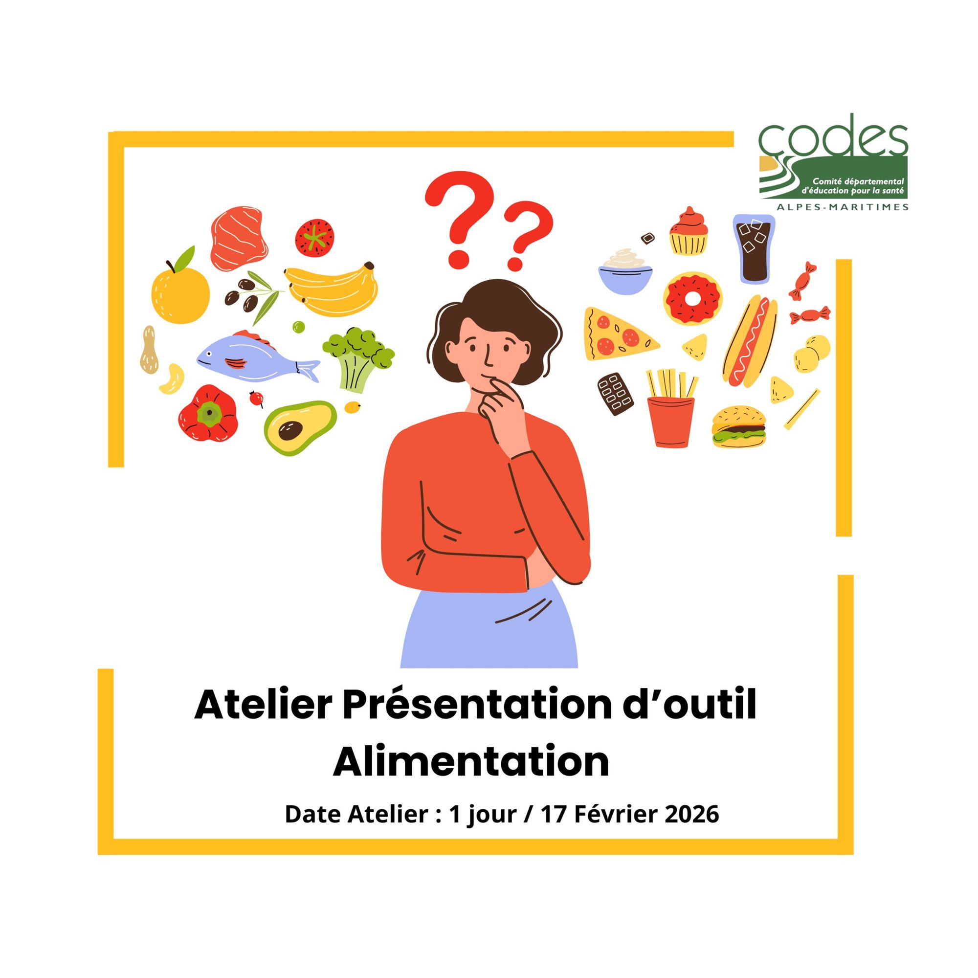 Atelier de présentation d'outils Alimentation