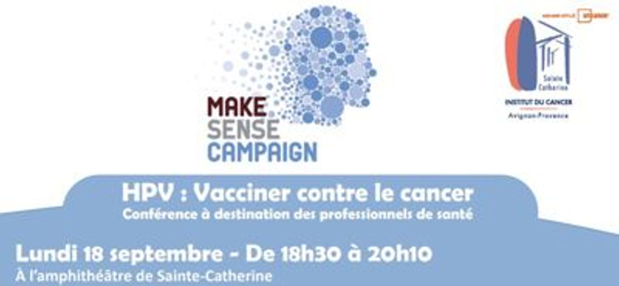 Conférence : "HPV vacciner contre le cancer"