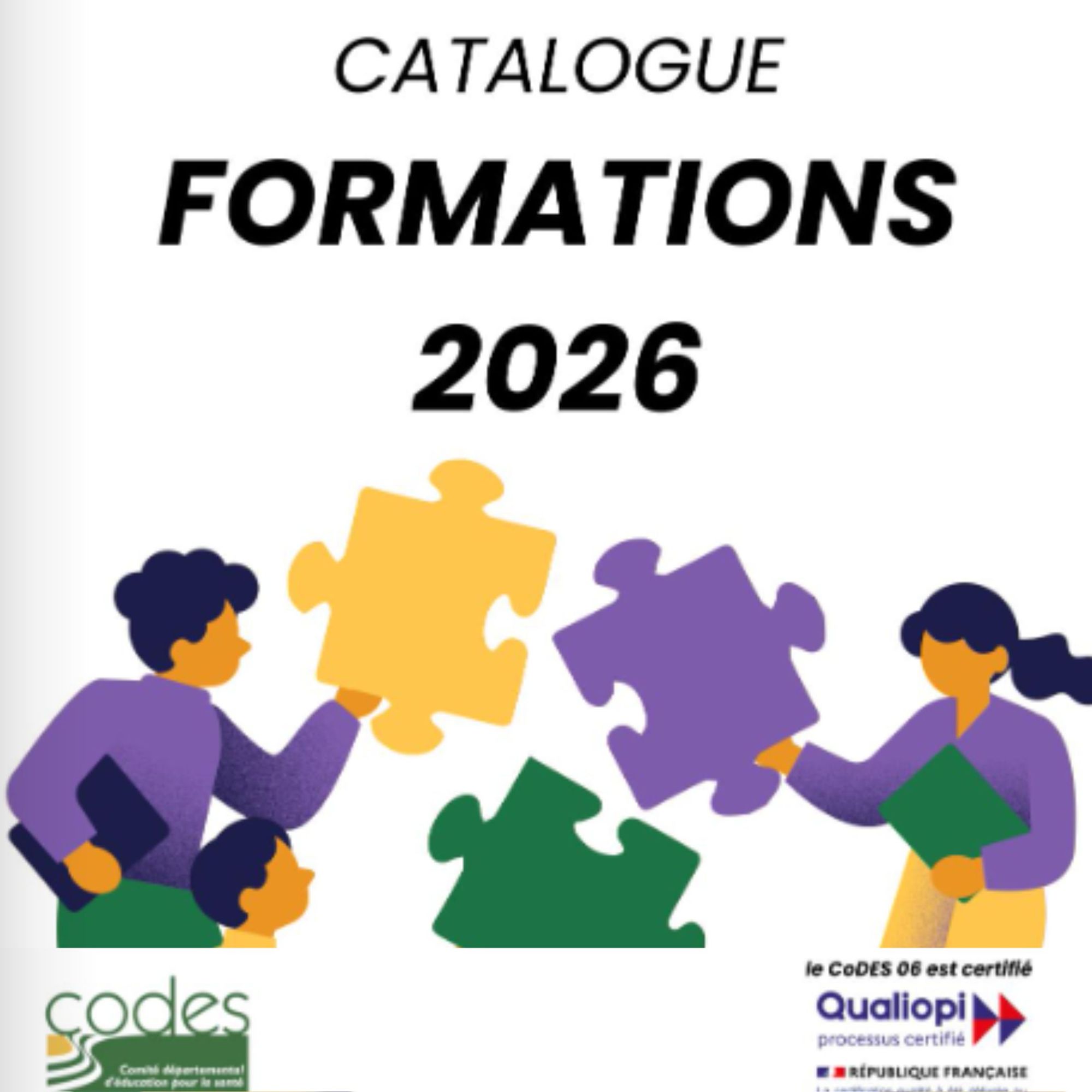 Découvrez le catalogue de formations 2026 !