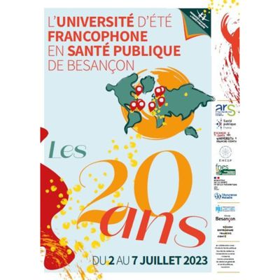 20ème Université d'été francophone en santé publique de Besançon 