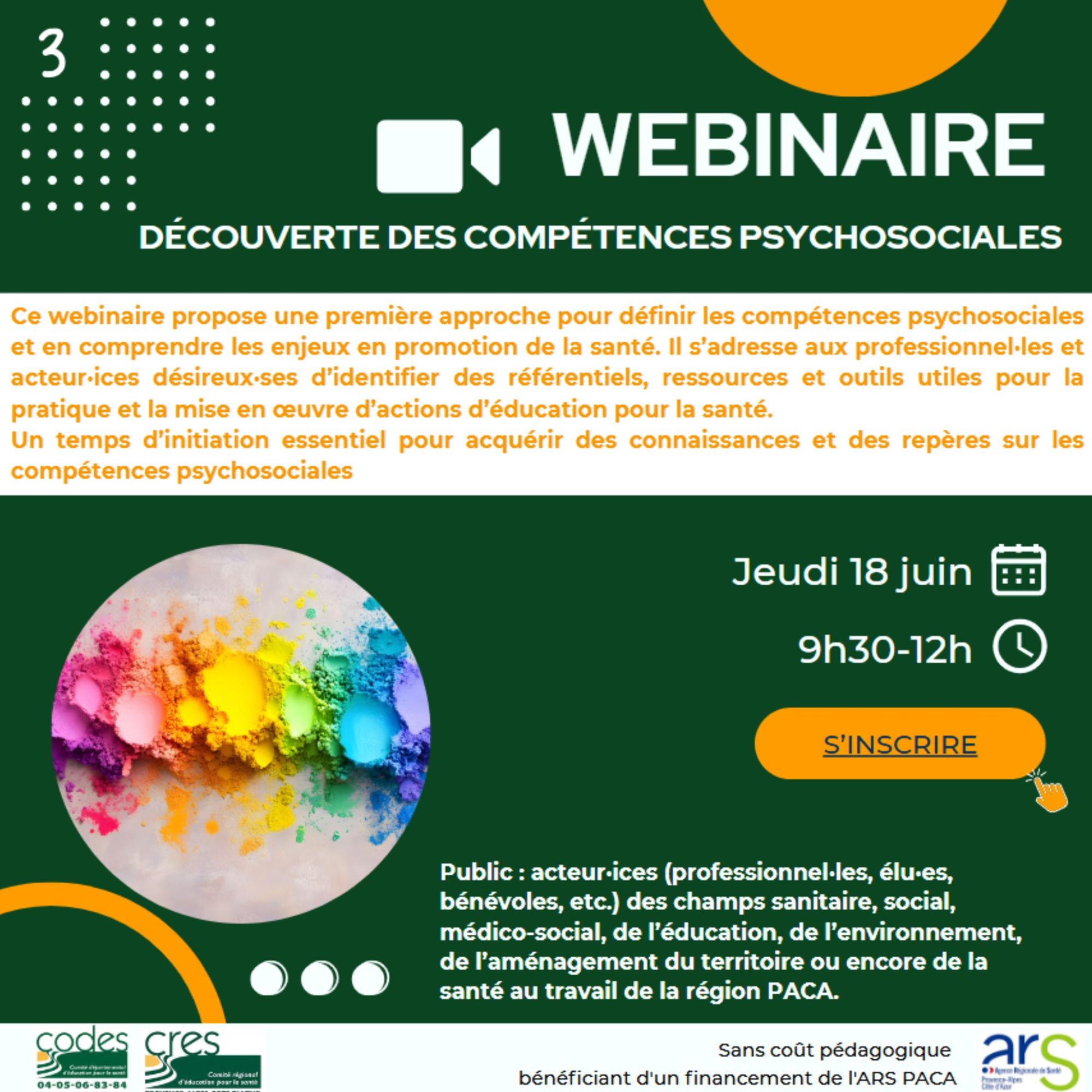 Webinaire : Découverte des compétences psychosociales