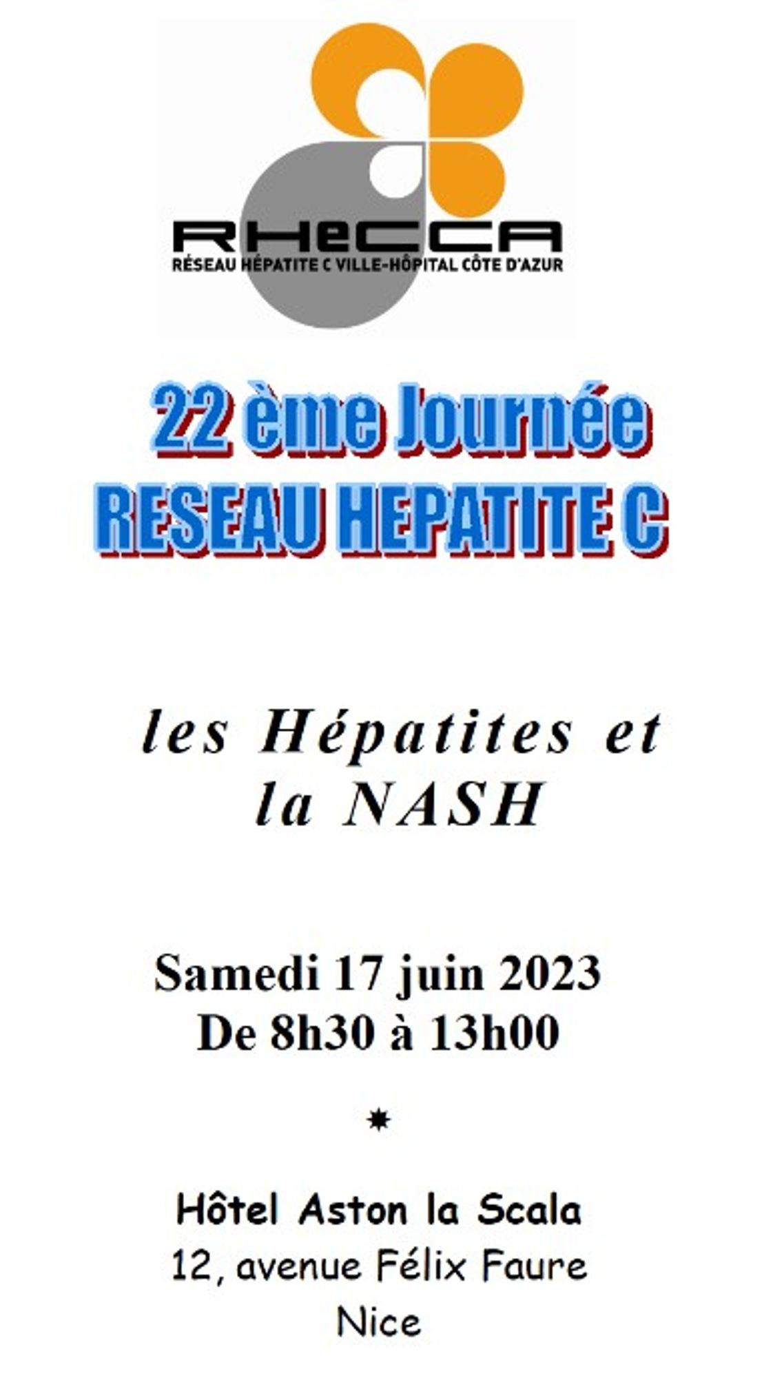 22ème Journée Réseau Ville-Hôpital 