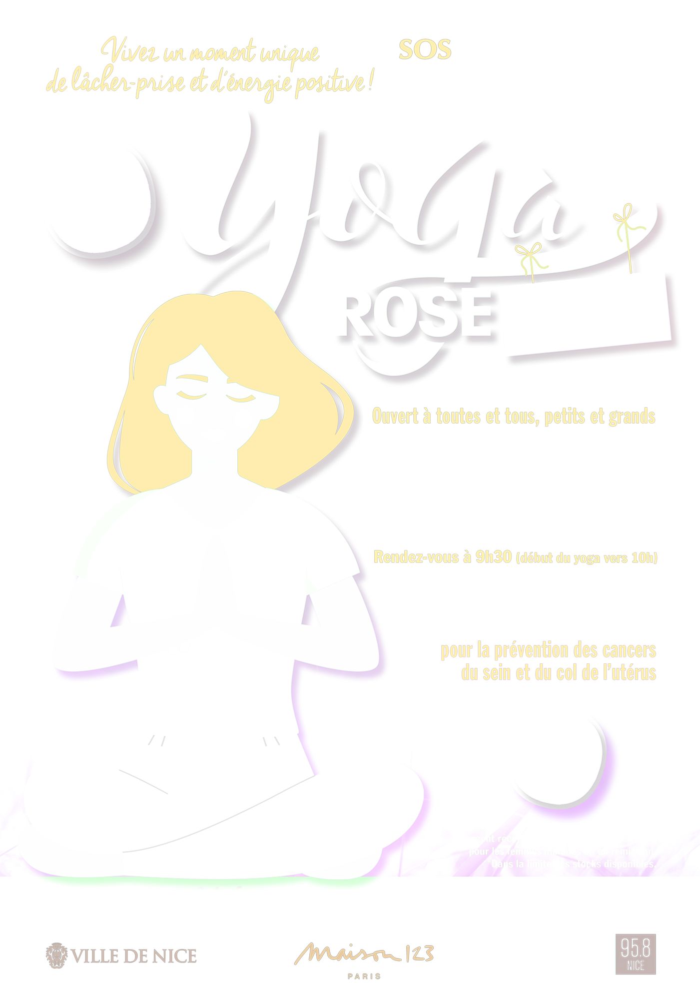 Yoga Rose Géant