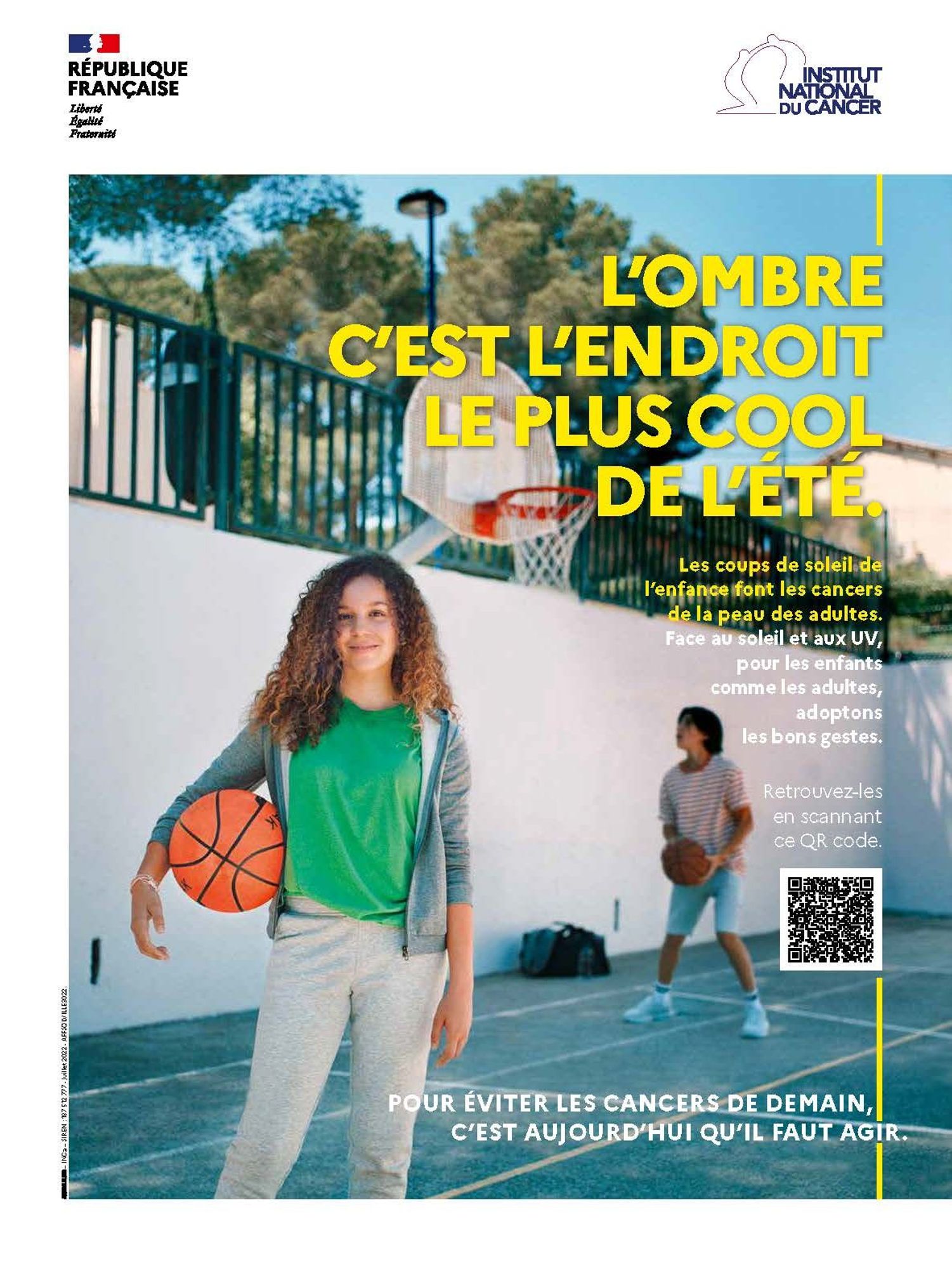 " L'ombre, c'est l'endroit le plus cool de l'été ! "