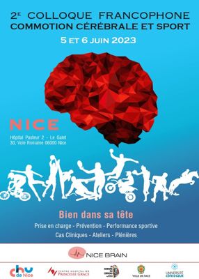 2ème Colloque Francophone commotion cérébrale et sport "Bien dans sa tête"