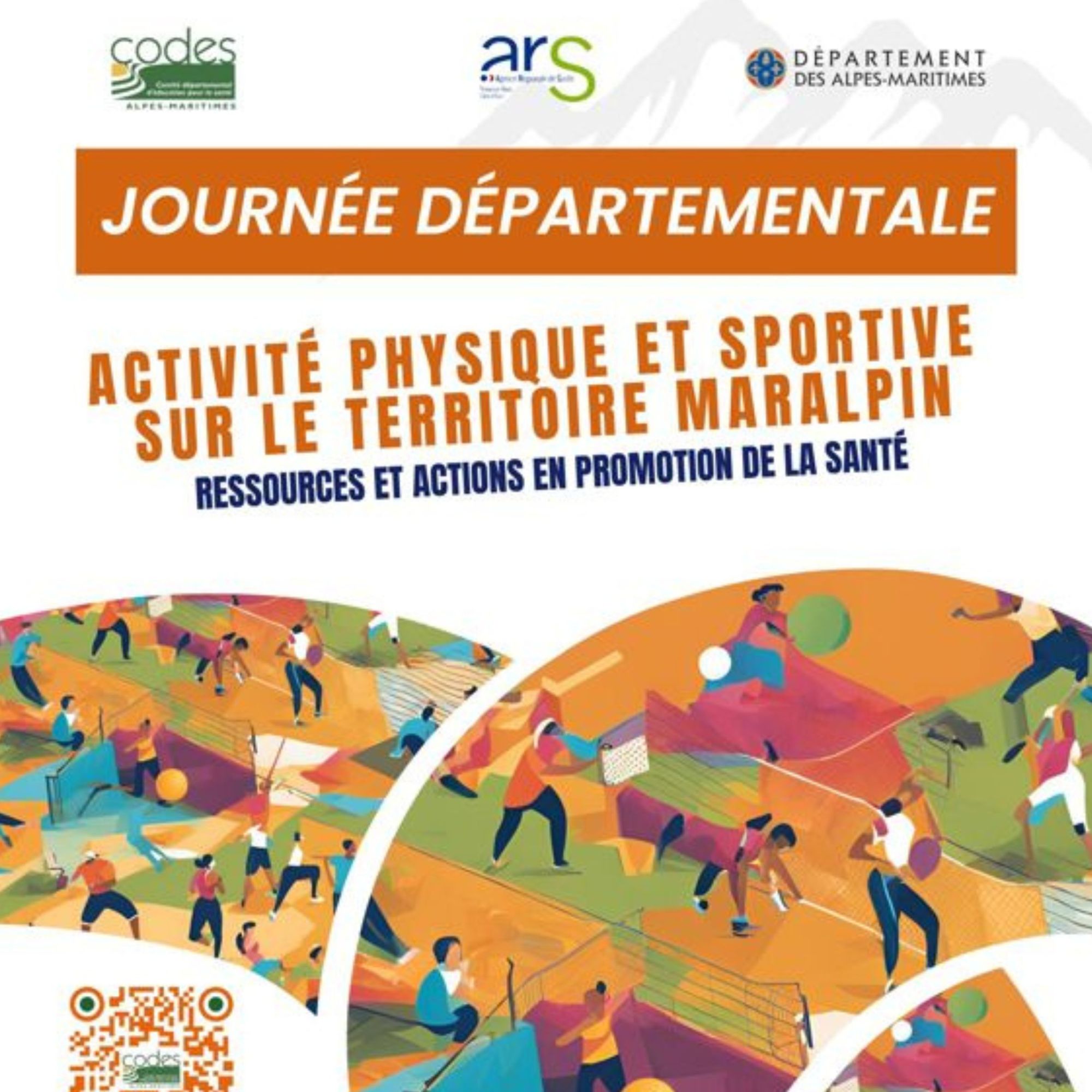 Journée départementale 2024 - "Activité physique et sportive sur le territoire maralpin. Ressources et actions en promotion de la santé"