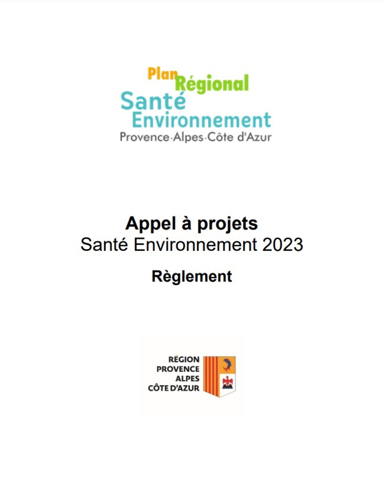 Appel à projets Santé Environnement 2023