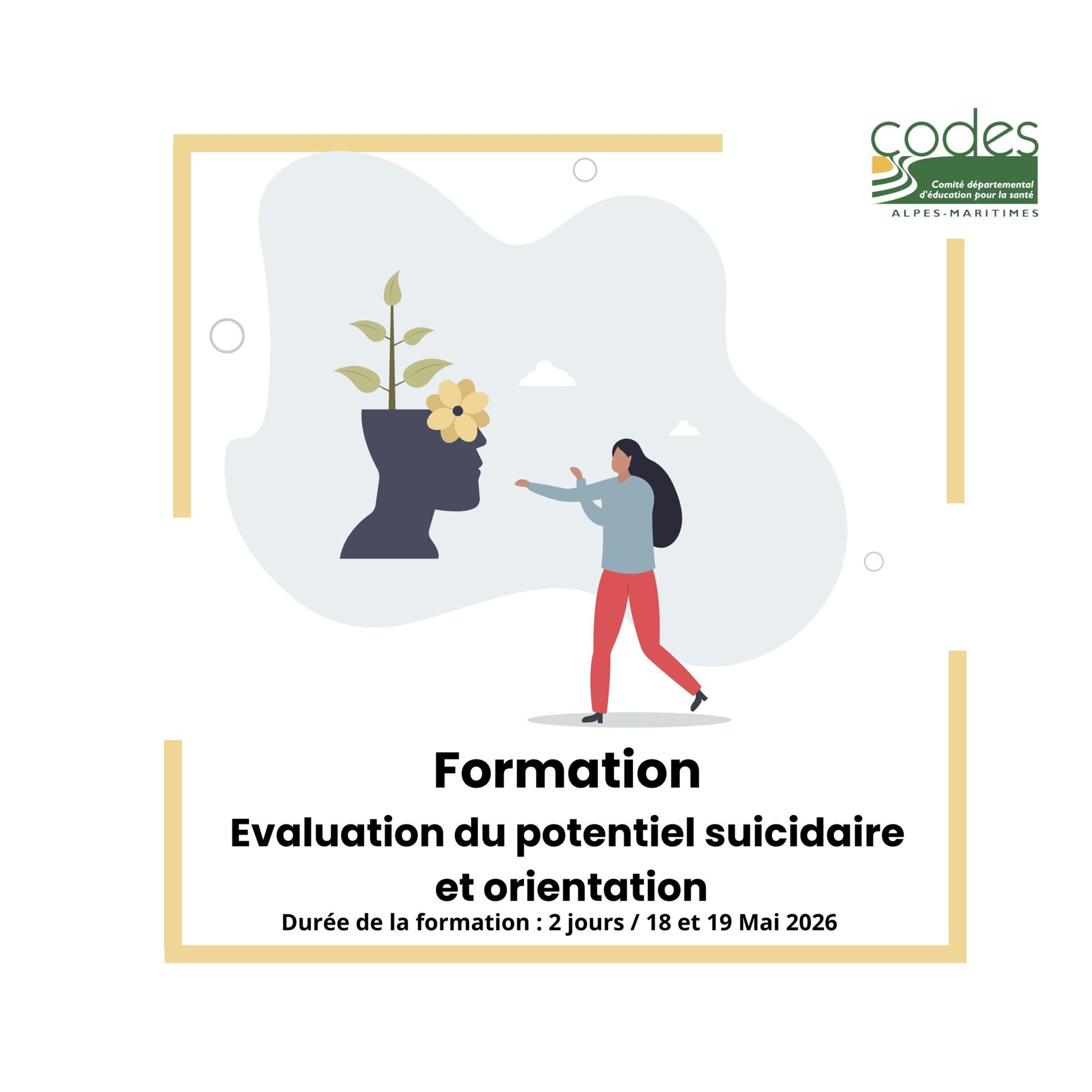Evaluation du potentiel suicidaire et orientation