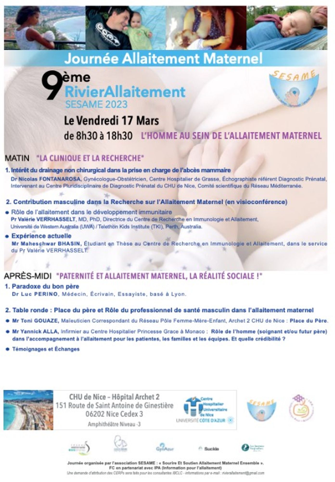 9ème RivierAllaitement SESAME 2023
