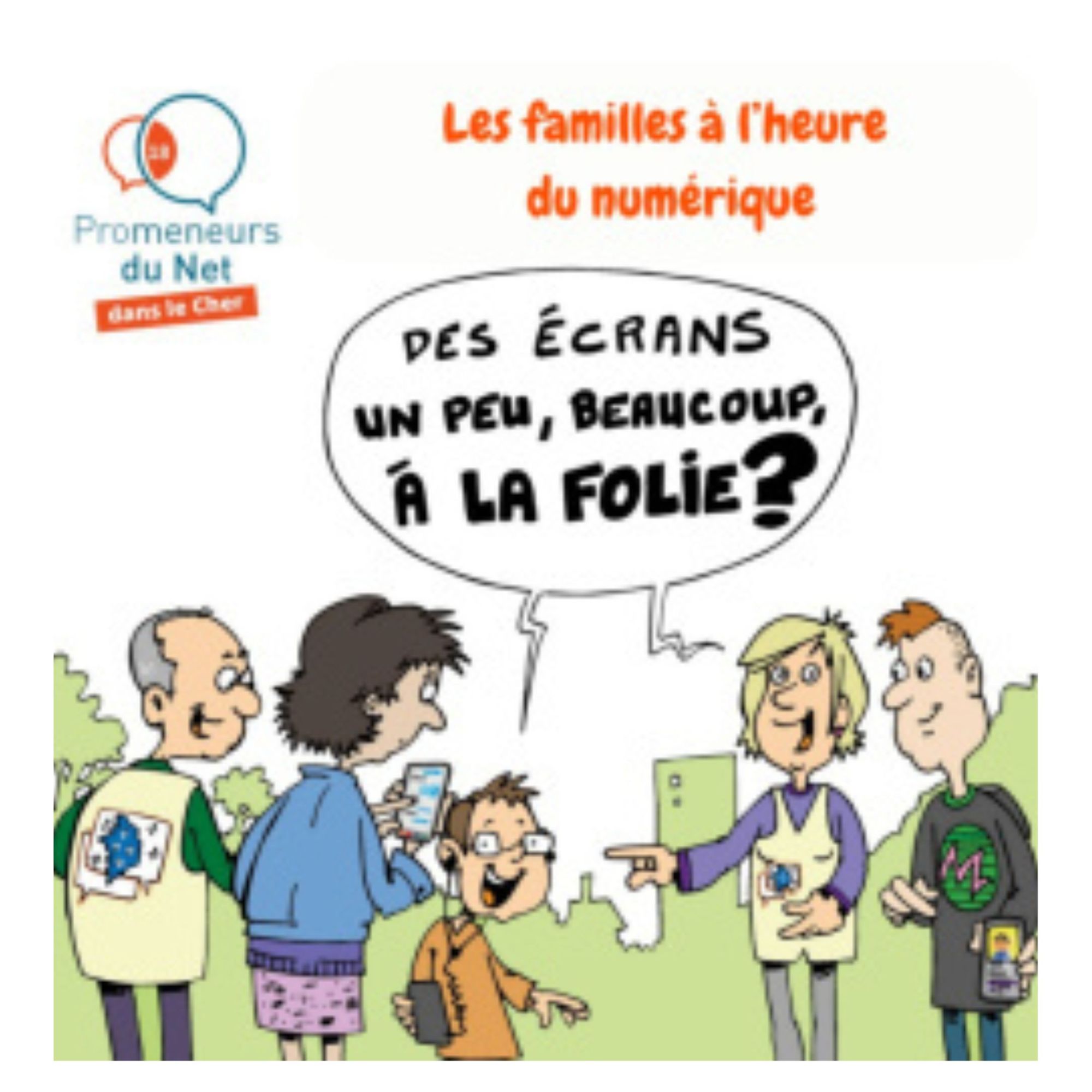 Les familles à l'heure du numérique. Des écrans un peu, beaucoup, à la folie ?