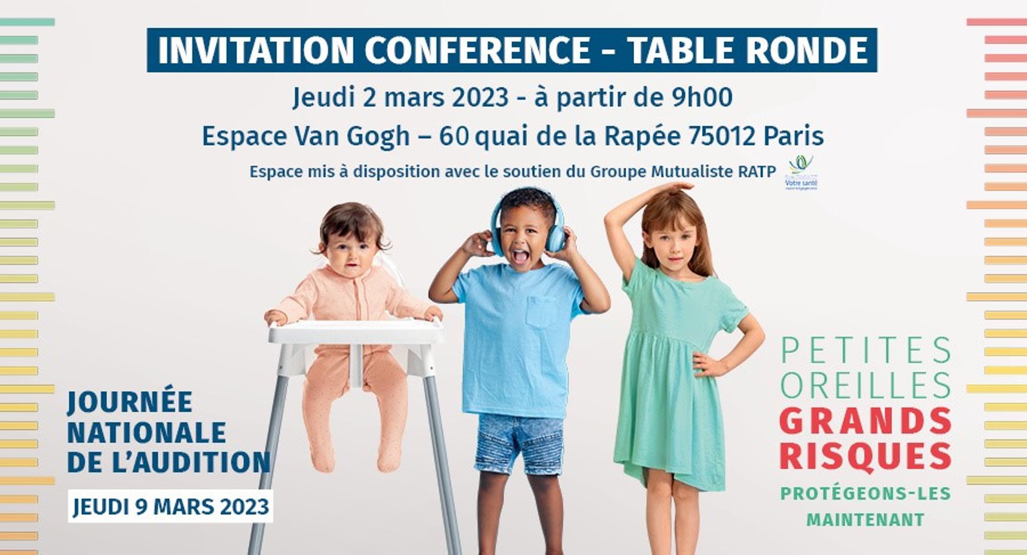 26e édition de la Journée Nationale de l’Audition 2023