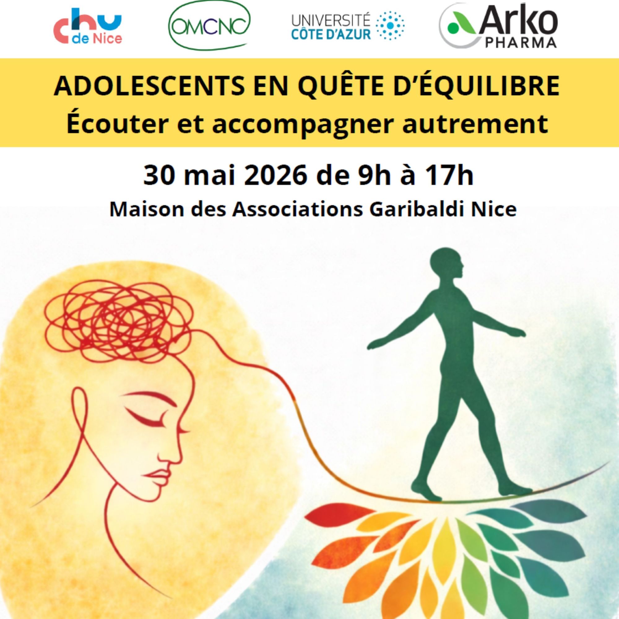 Journée de l'OMCNC et du département de médecine Intégrative sur la santé mentale des adolescents