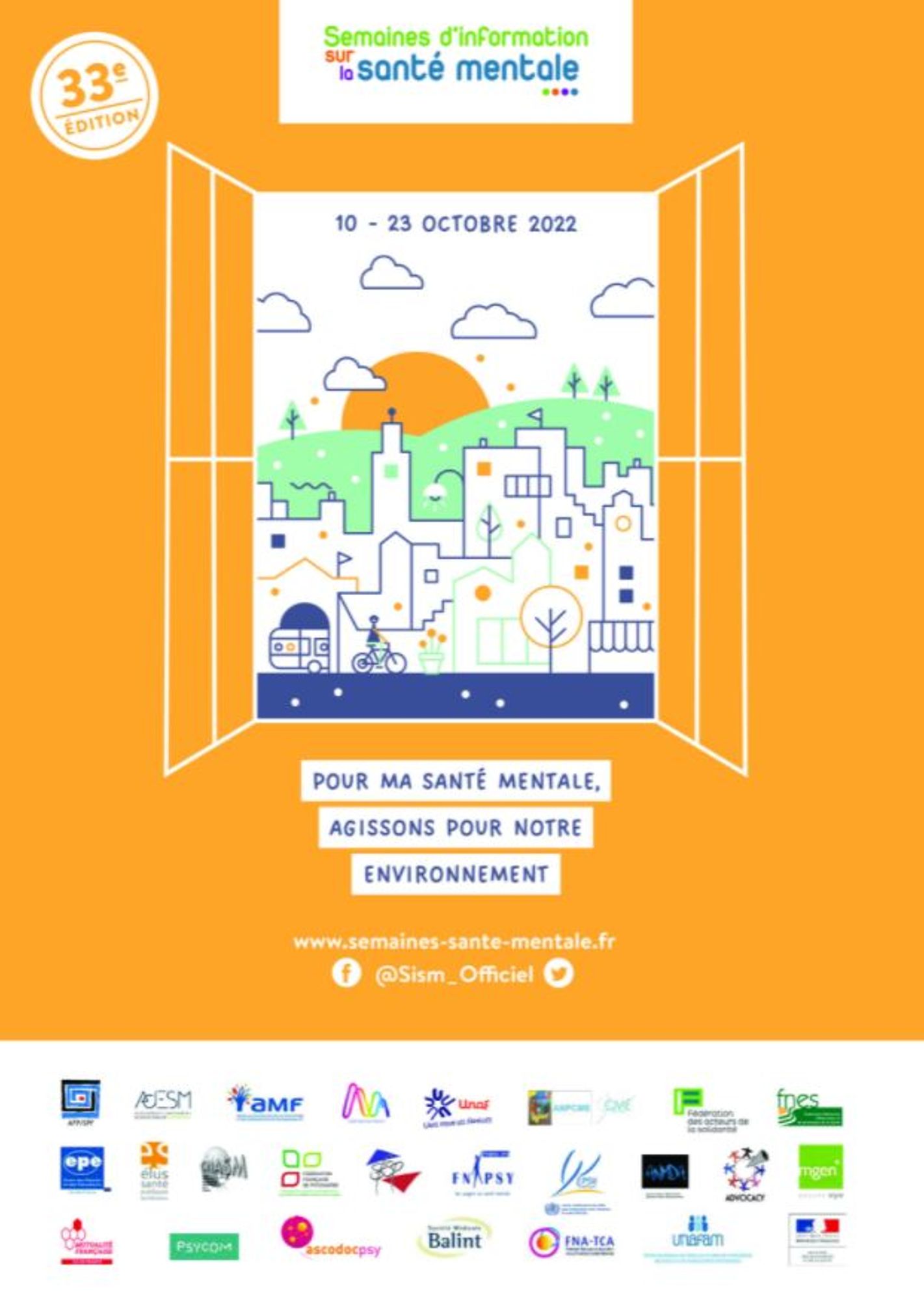 33ème édition des SISM « Santé mentale et environnement »