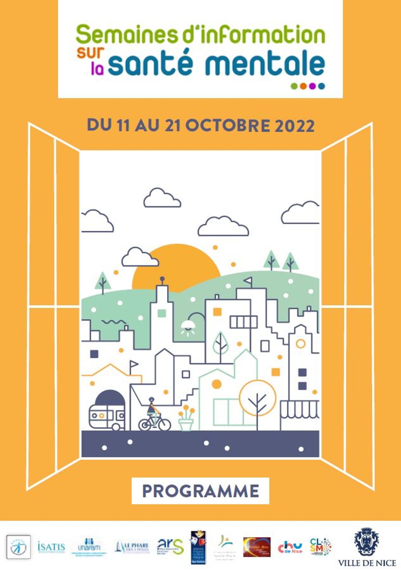Programme des Semaines d'Information sur la Santé Mentale Nice