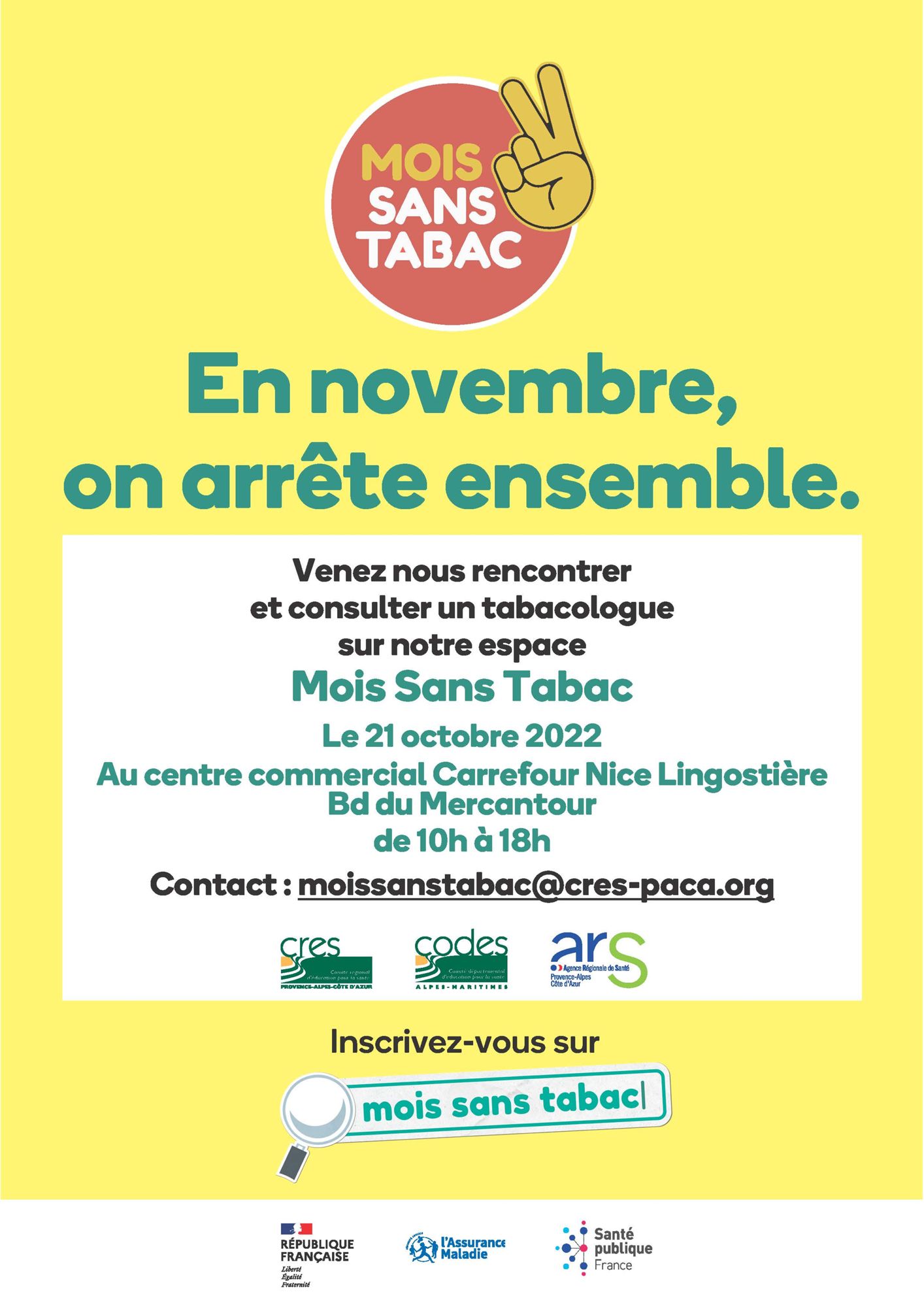 Mois Sans Tabac : un espace de rencontres et de consultations tabacologiques