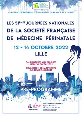51ème Journées Nationales de la Société Française de Médecine Périnatale