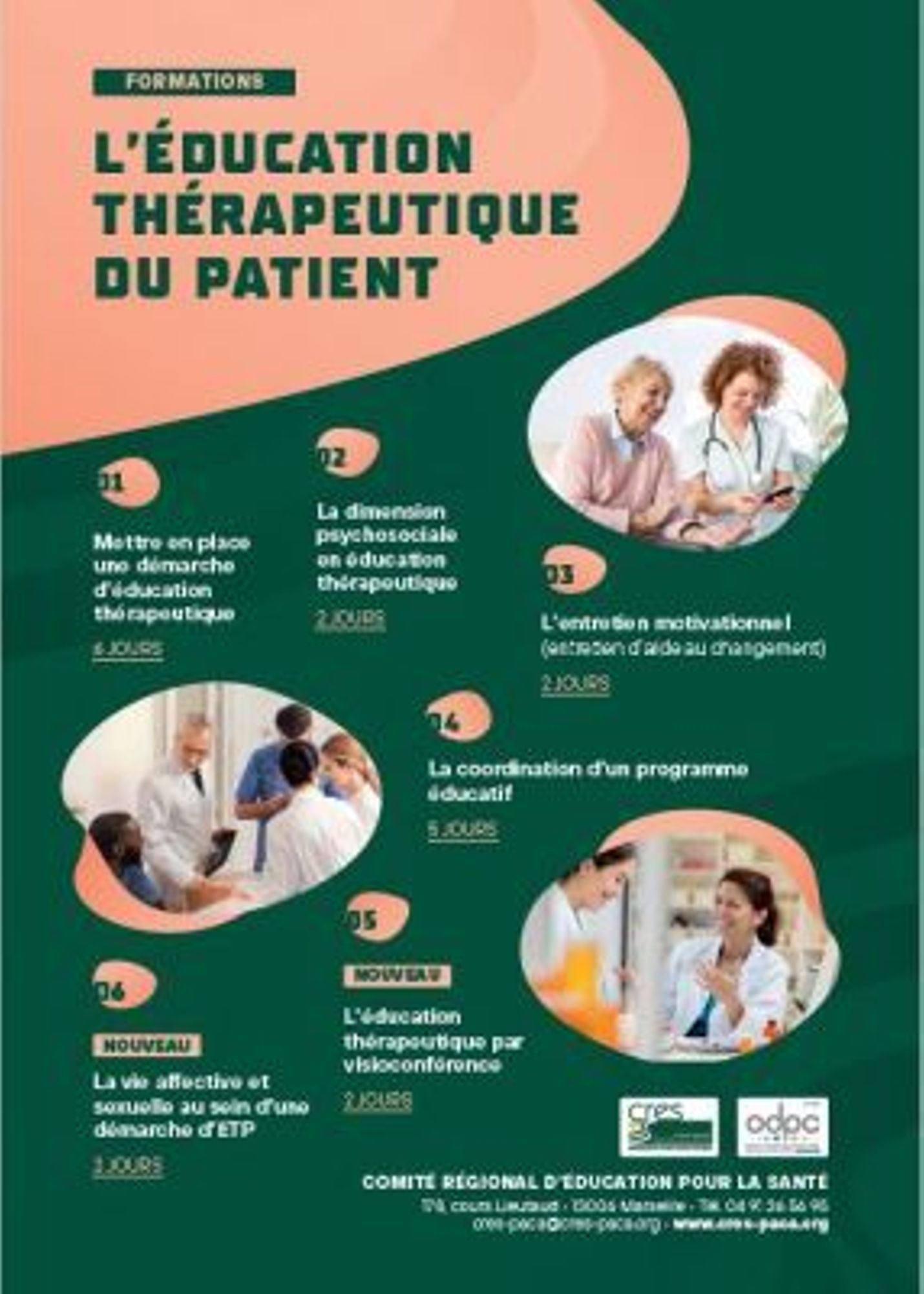 Mettre en place une démarche d'éducation thérapeutique.