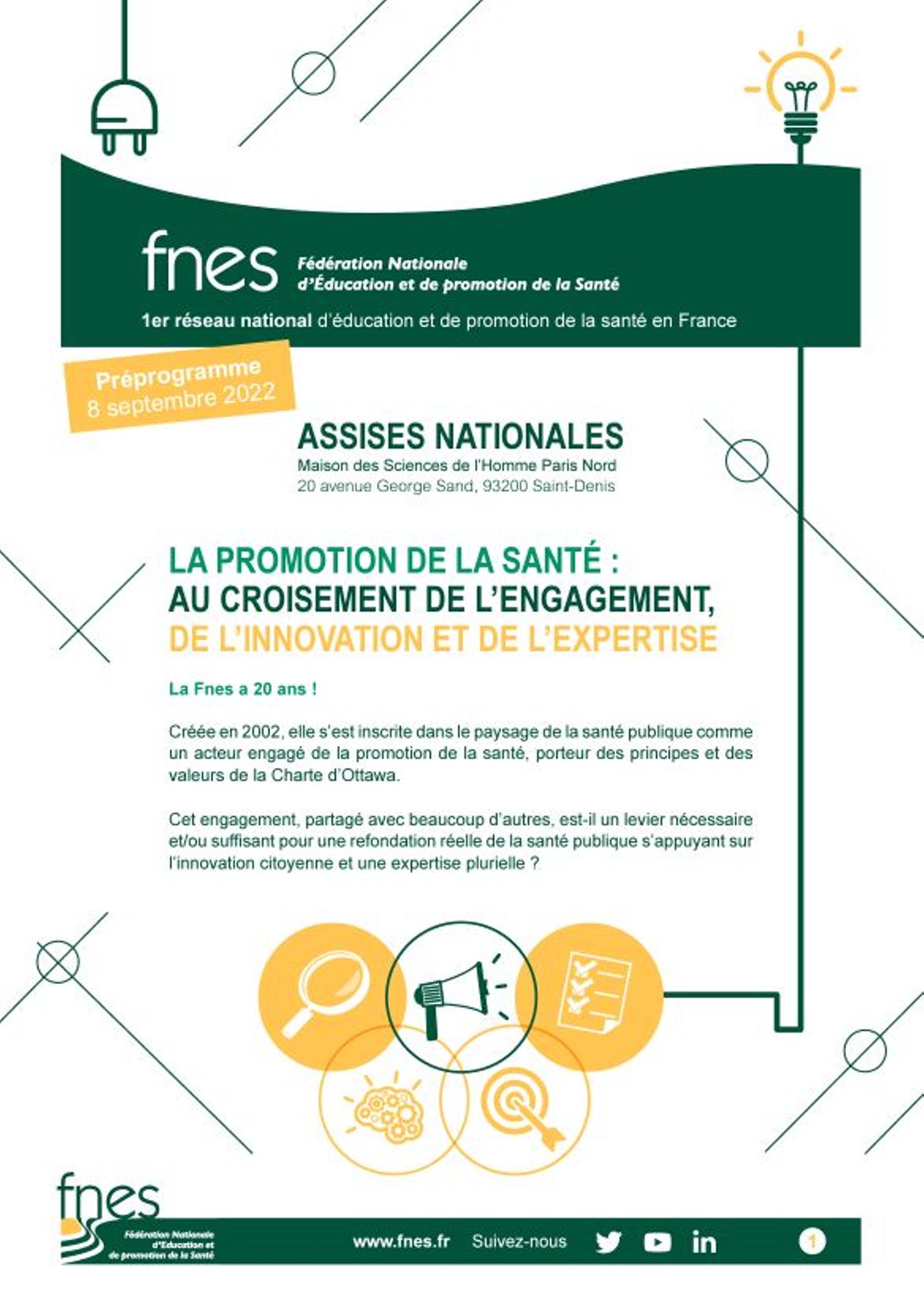 Les Assises nationales de la Fnes