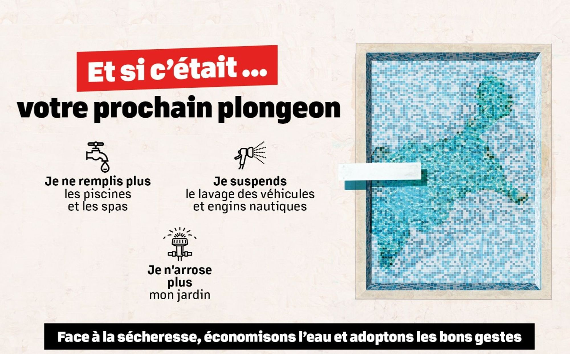 Alerte sècheresse : tous concernés !