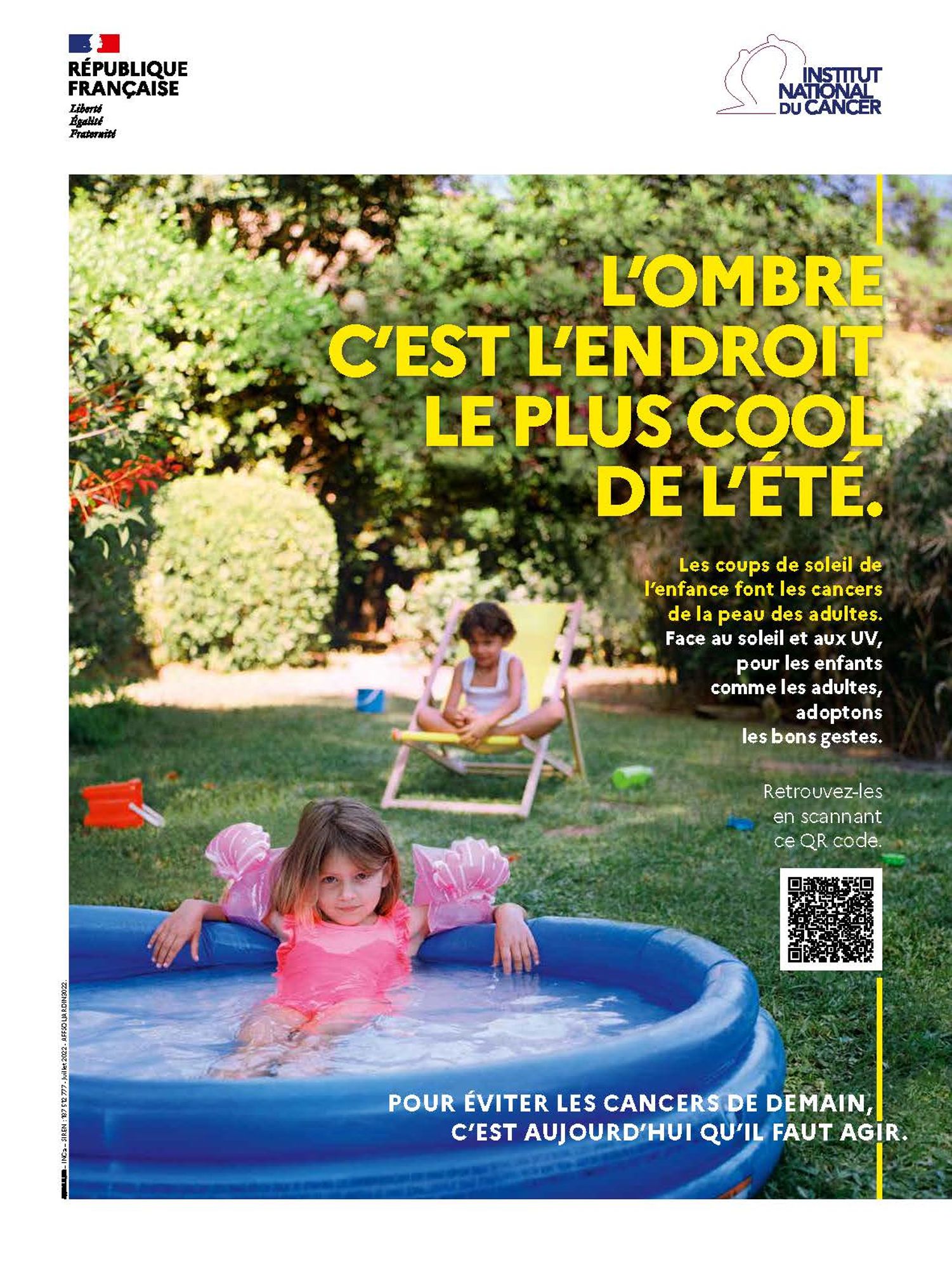 " L'ombre, c'est l'endroit le plus cool de l'été ! "