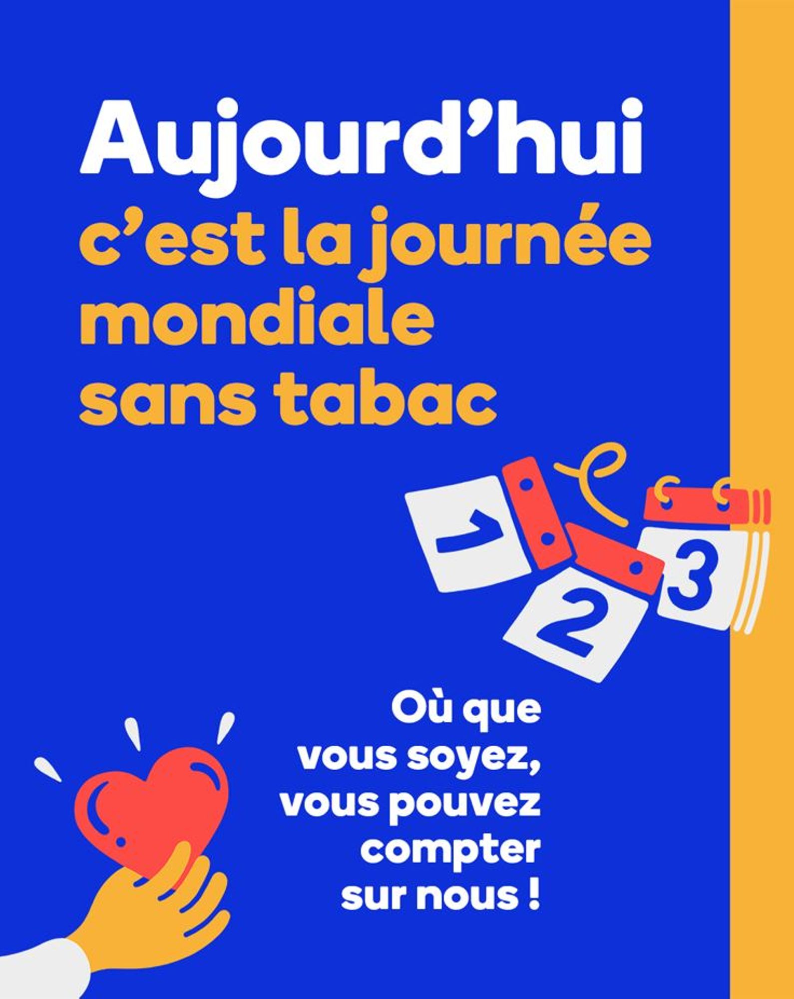 31 mai Journée mondiale sans tabac