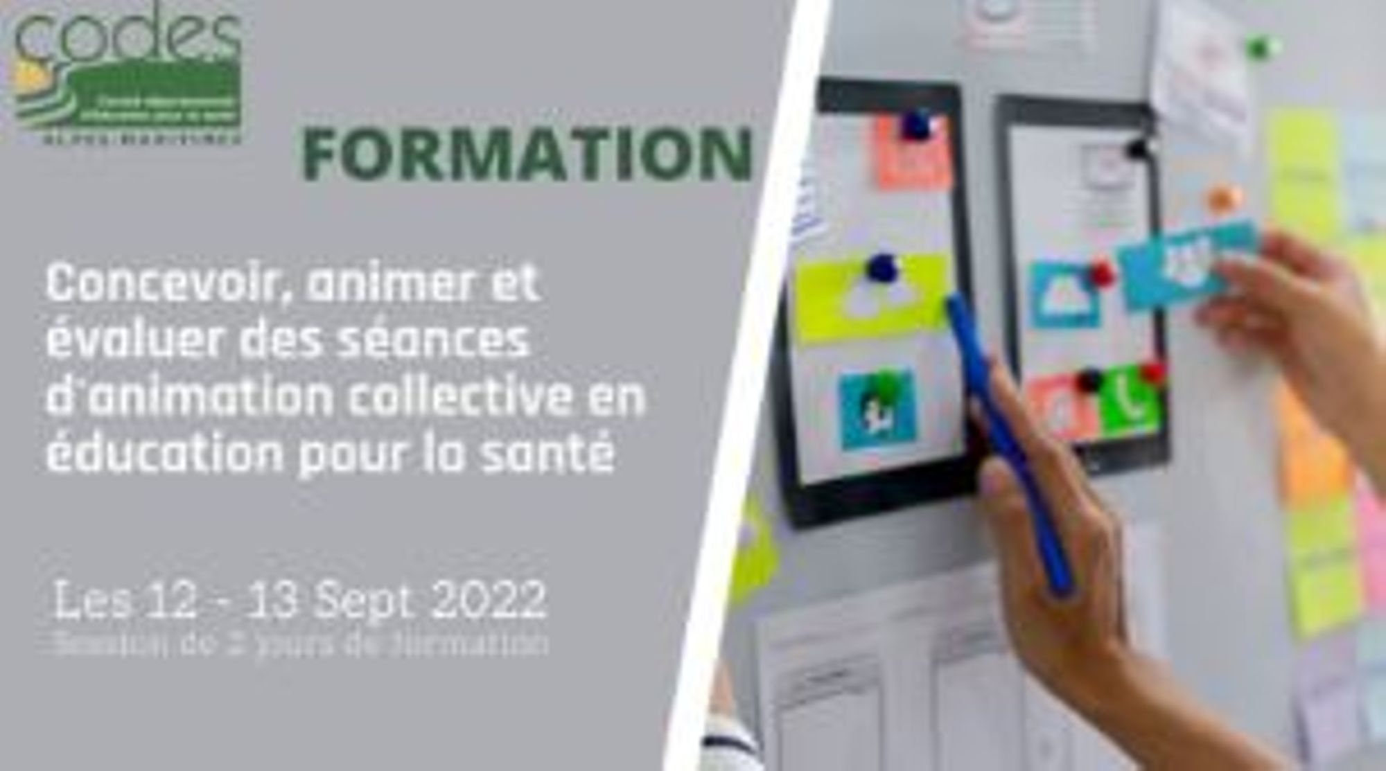Concevoir, animer et évaluer des séances d'animation collective en éducation pour la santé