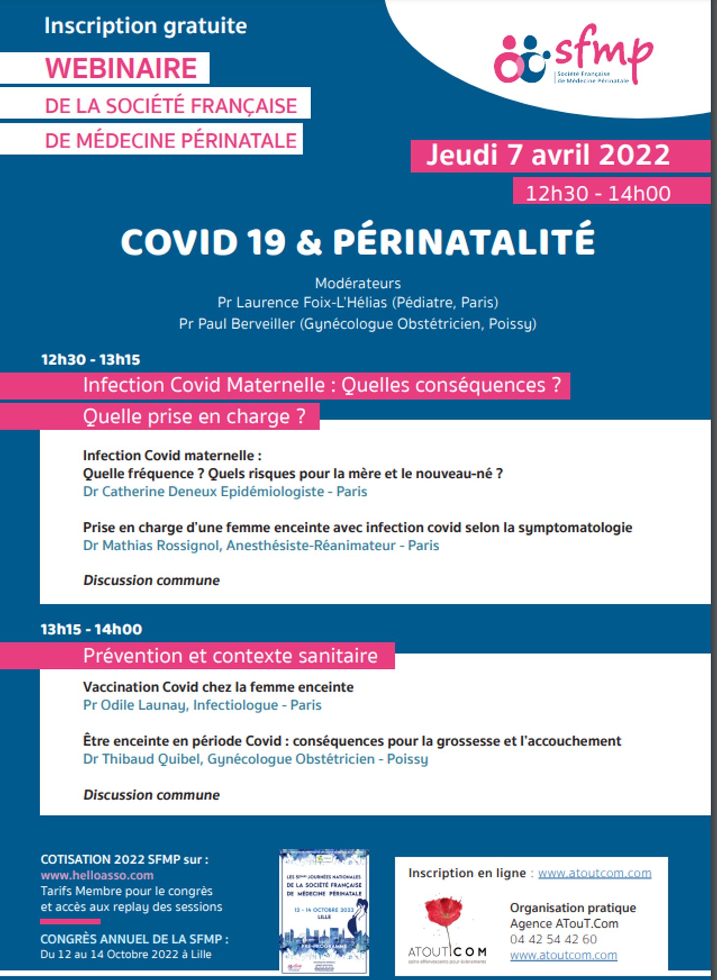 Webinaire Covid 19 & Périnatalité