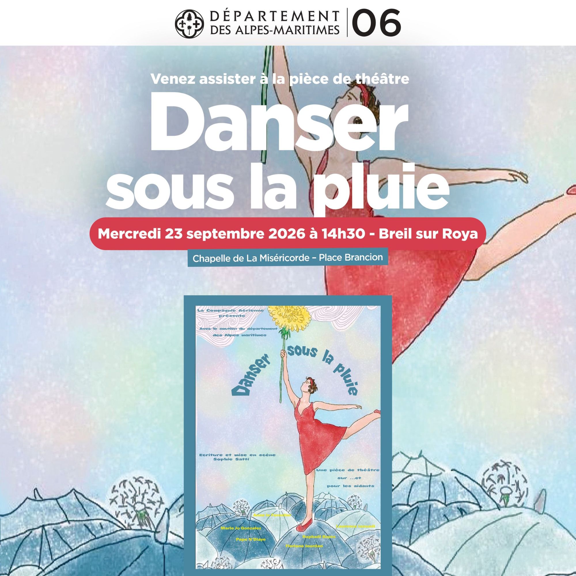 théâtre « Danser sous la pluie »
