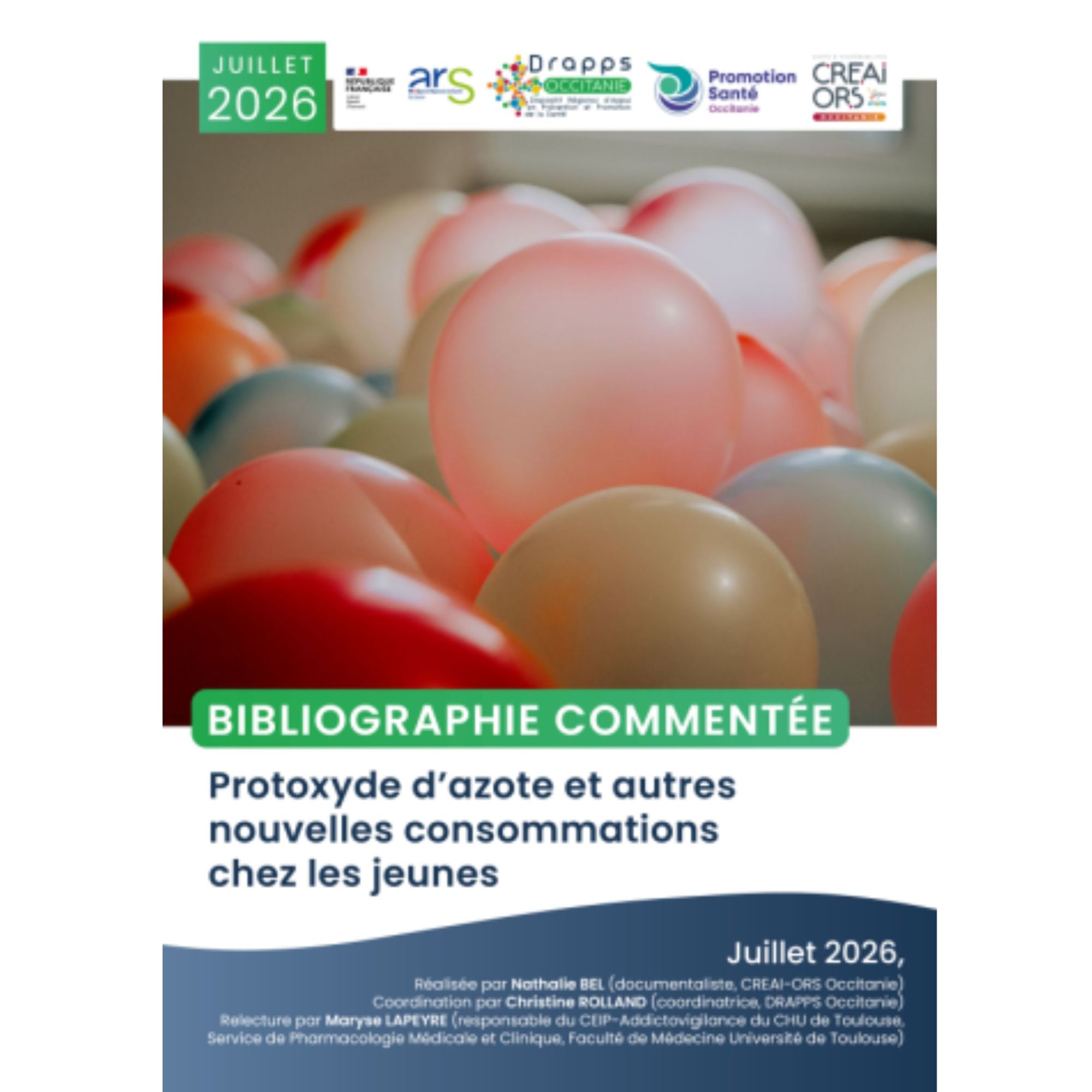 Protoxyde d'azote et autres nouvelles consommations chez les jeunes