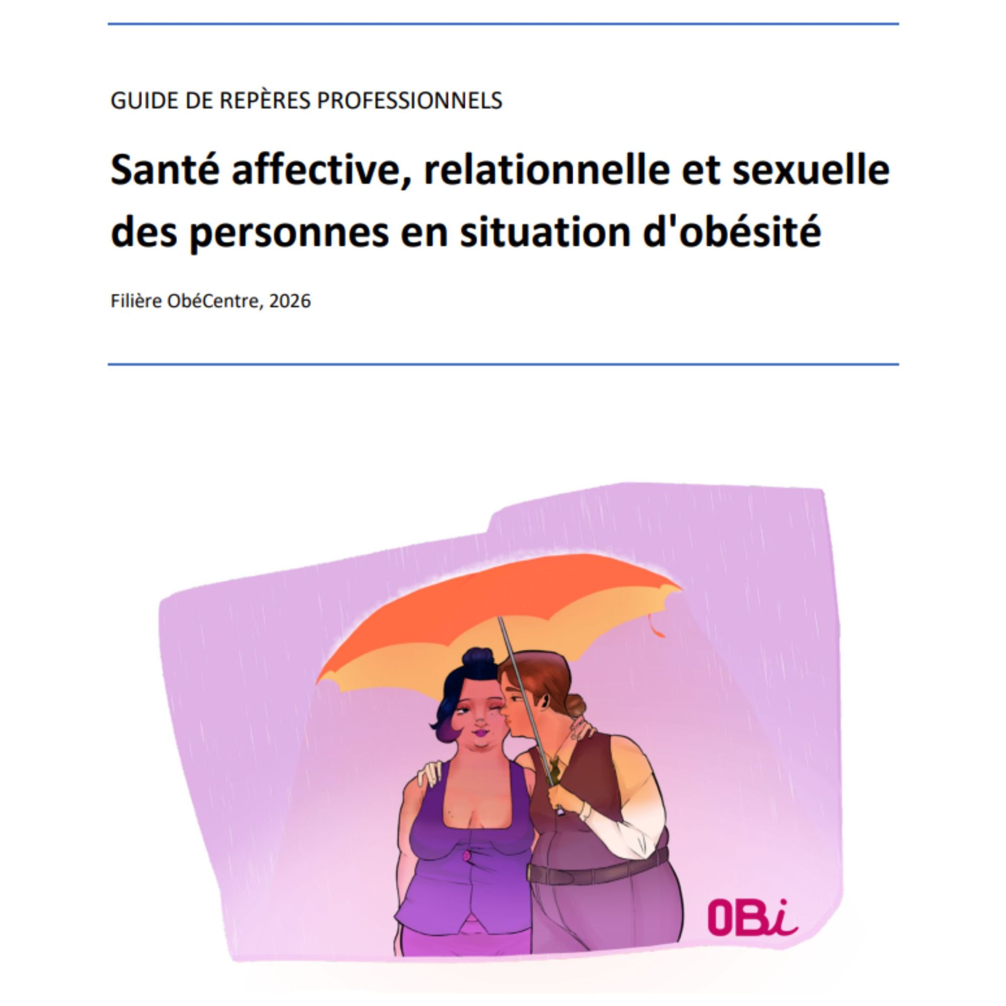 Guide ObéCentre - Santé affective, relationnelle et sexuelle des personnes en situation d'obésité