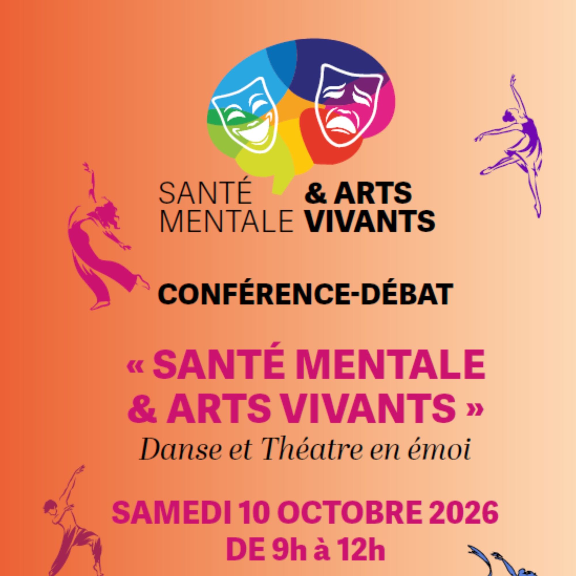 Conférence-débat « Santé Mentale et Arts vivants- Danse et théâtre en émoi » 