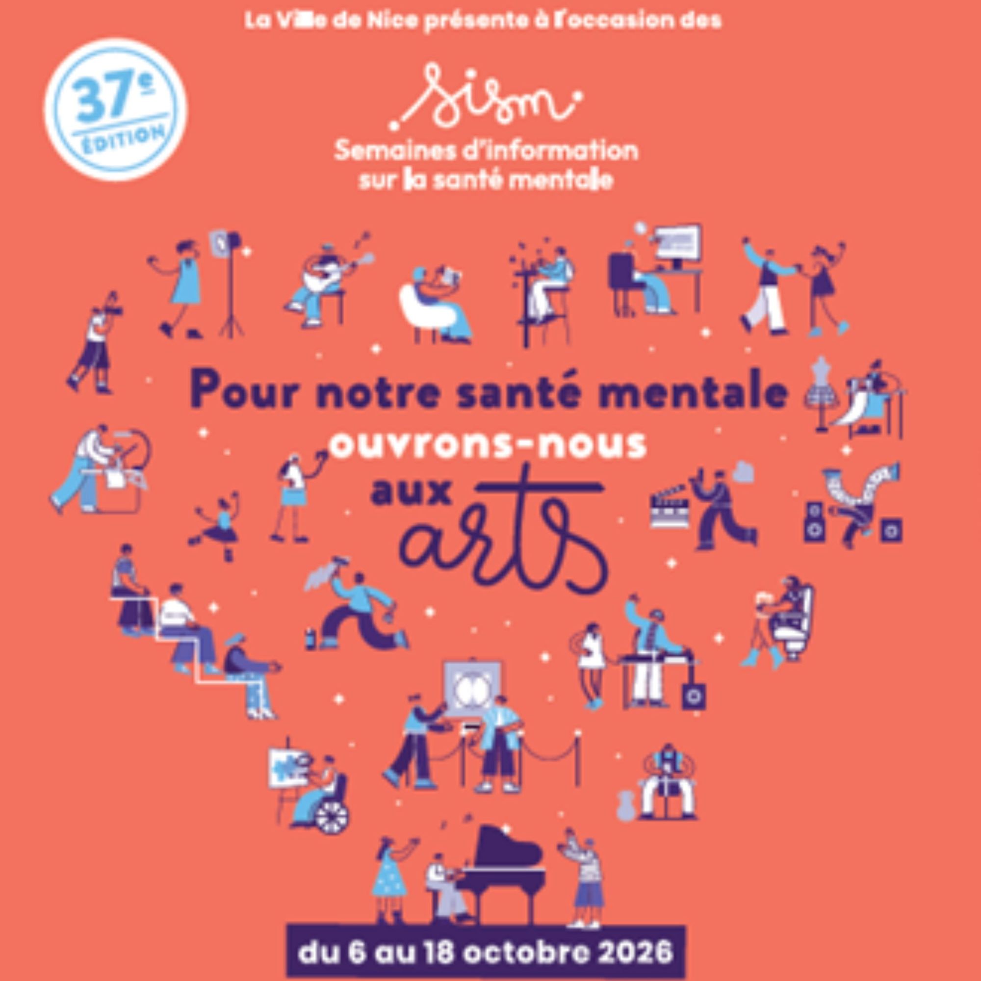 La 37 ème édition des Semaines d’Information sur la Santé Mentale (SISM) 