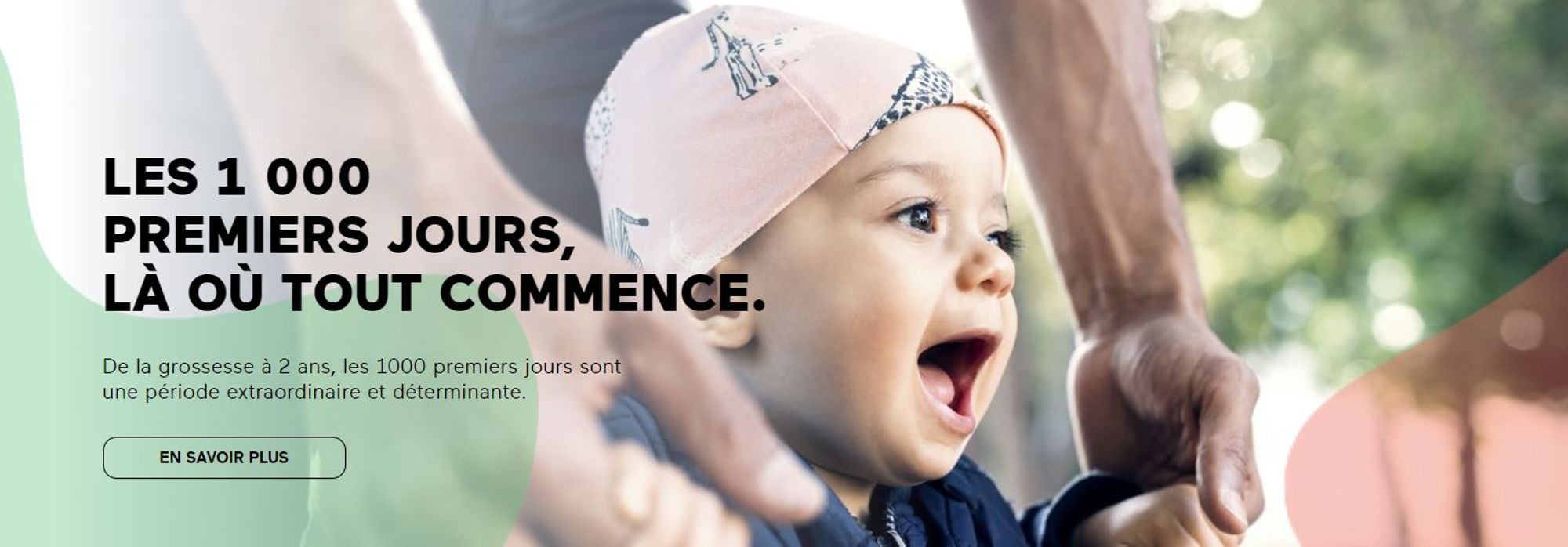 Lancement de la première campagne sur les 1 000 premiers jours de vie 