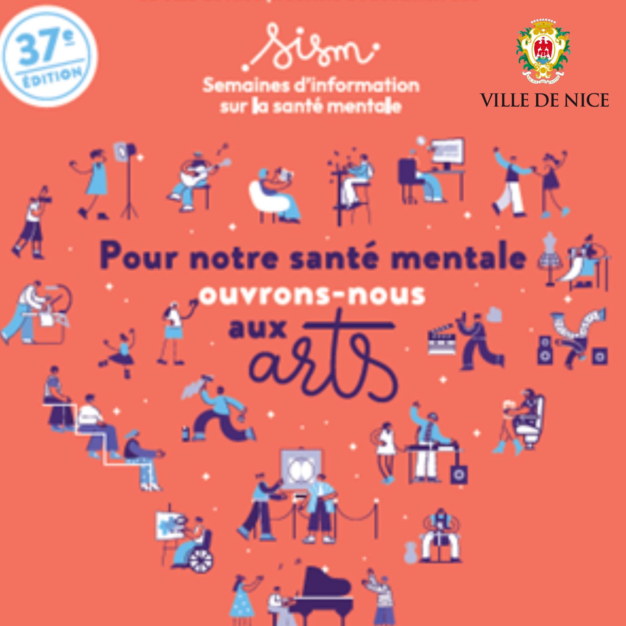 37e édition des Semaines d'information sur la santé mentale - Nice 