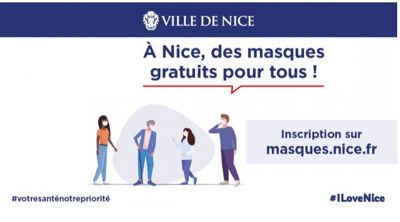 image masque ville de Nice