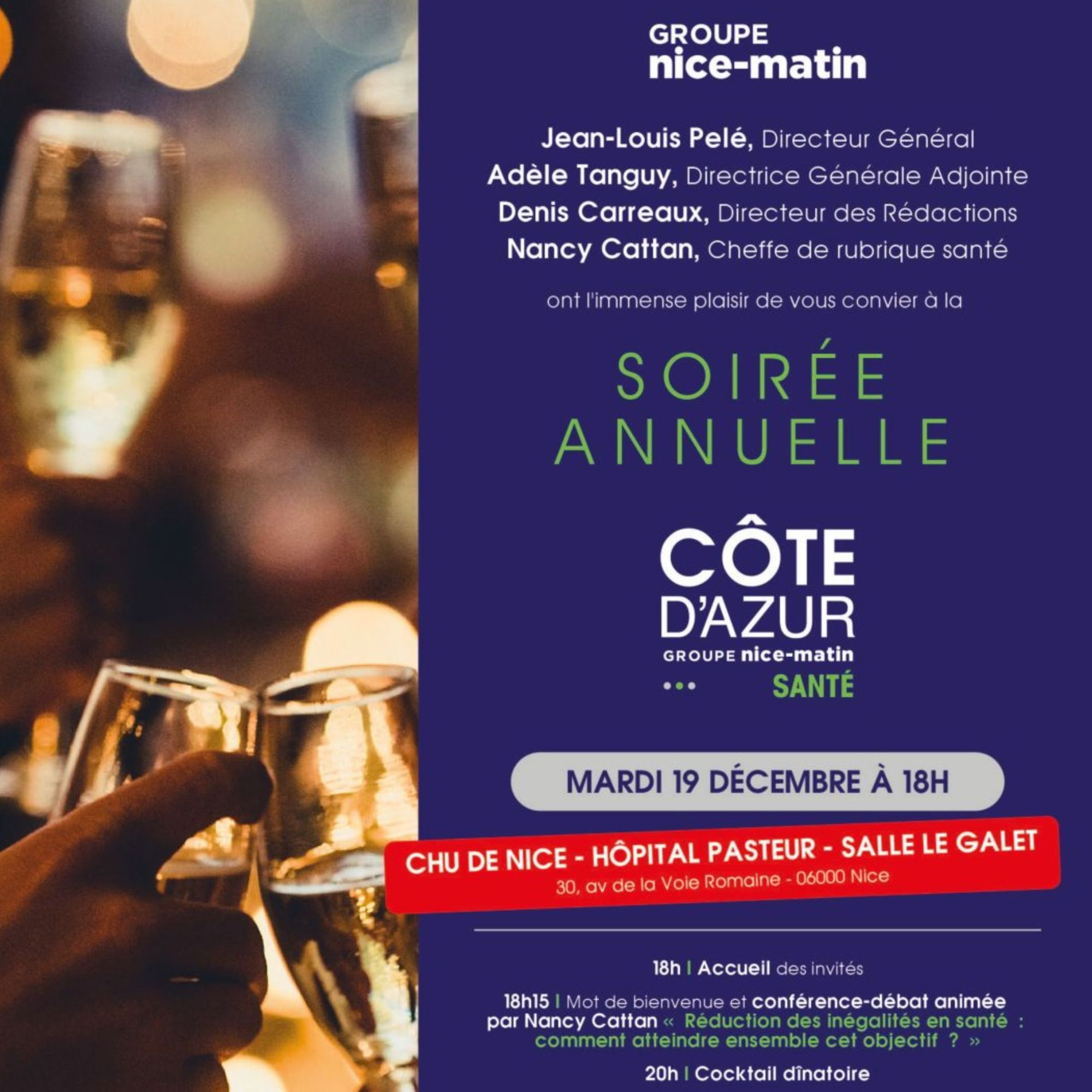 Conférence " Réduction des inégalités en santé : comment atteindre ensemble cet objectif ? "